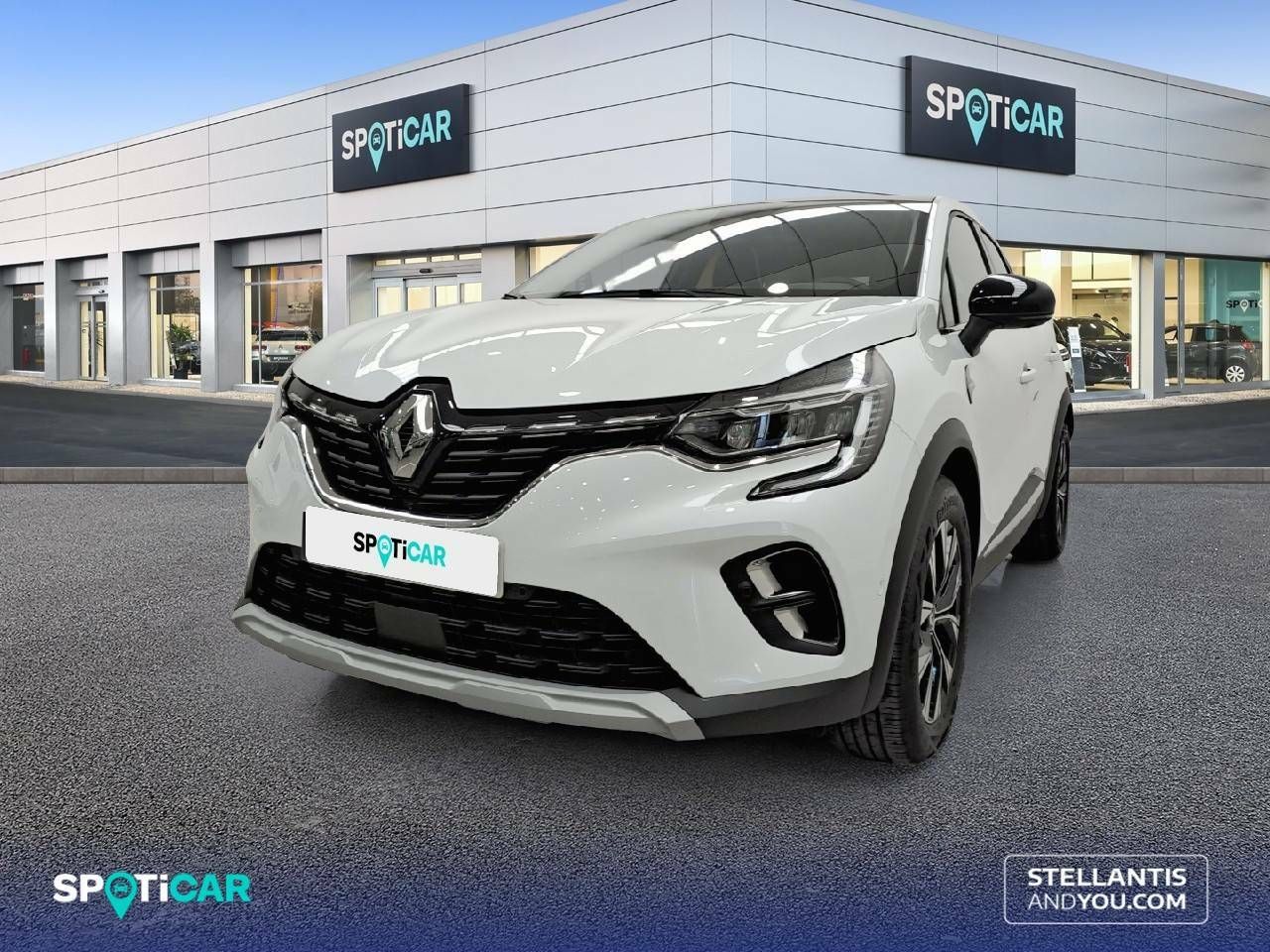 Renault captur blanco 100cv  de segunda mano - renault captur 2023 /
