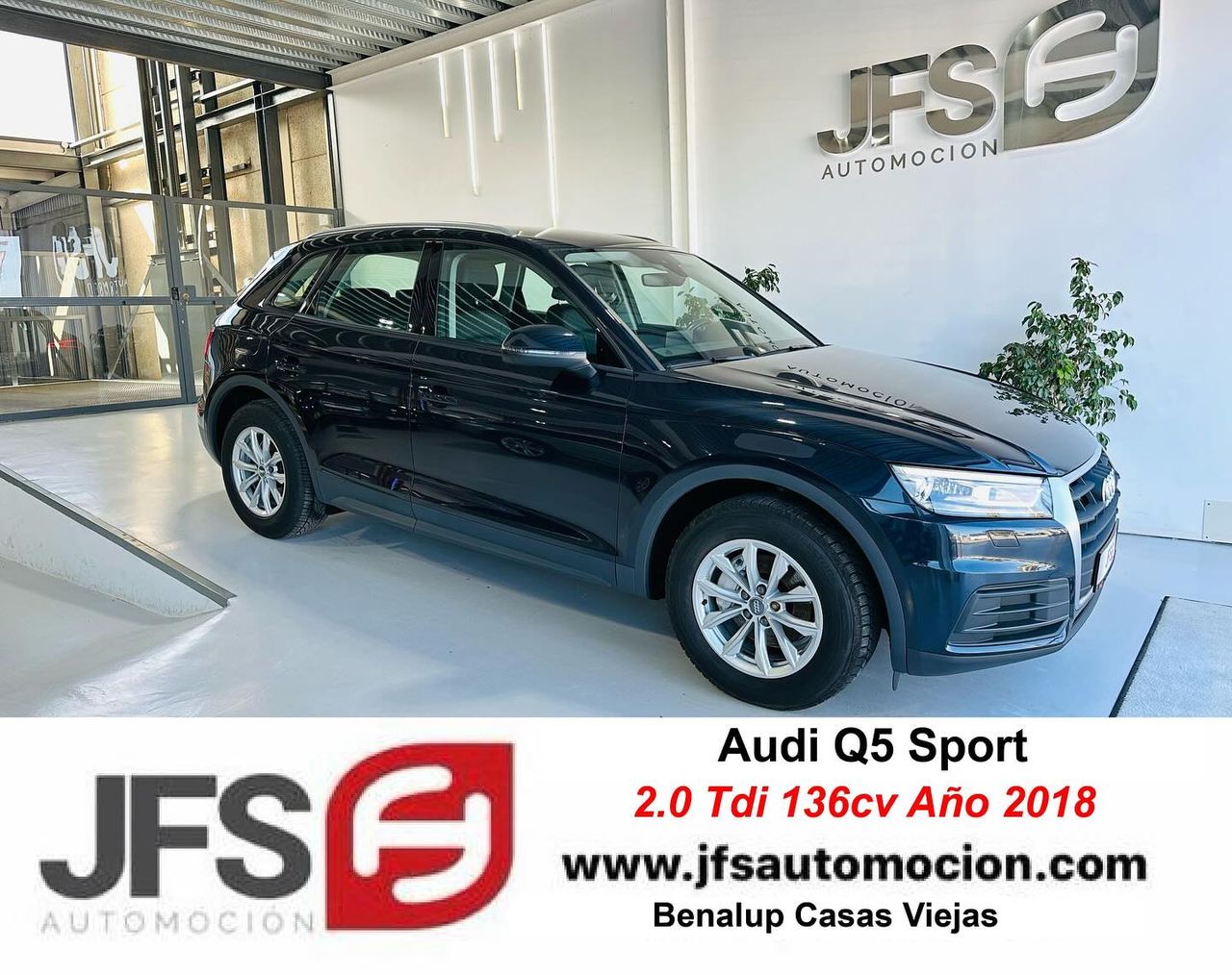 Faros bixenon leds  de segunda mano - audi q5 2018 /