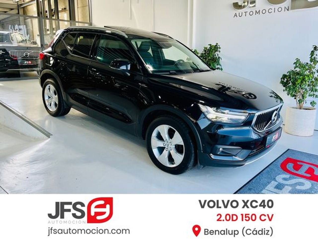 Xc40 con lunas tintadas volante multifuncional  de segunda mano - volvo xc40 2019 /