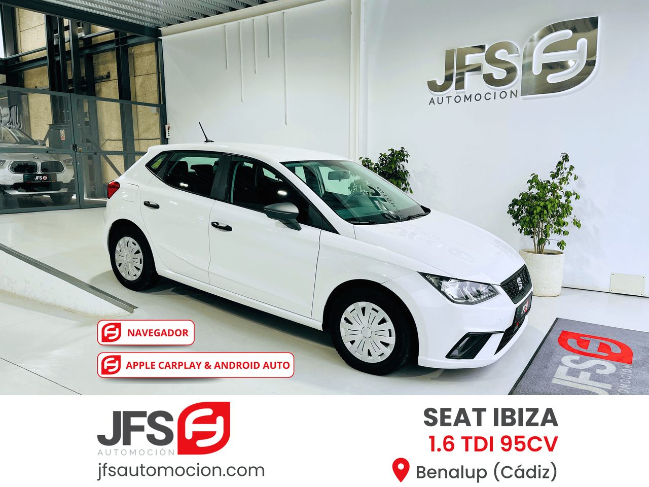 Asientos calefactados  de segunda mano - seat ibiza 2020 /