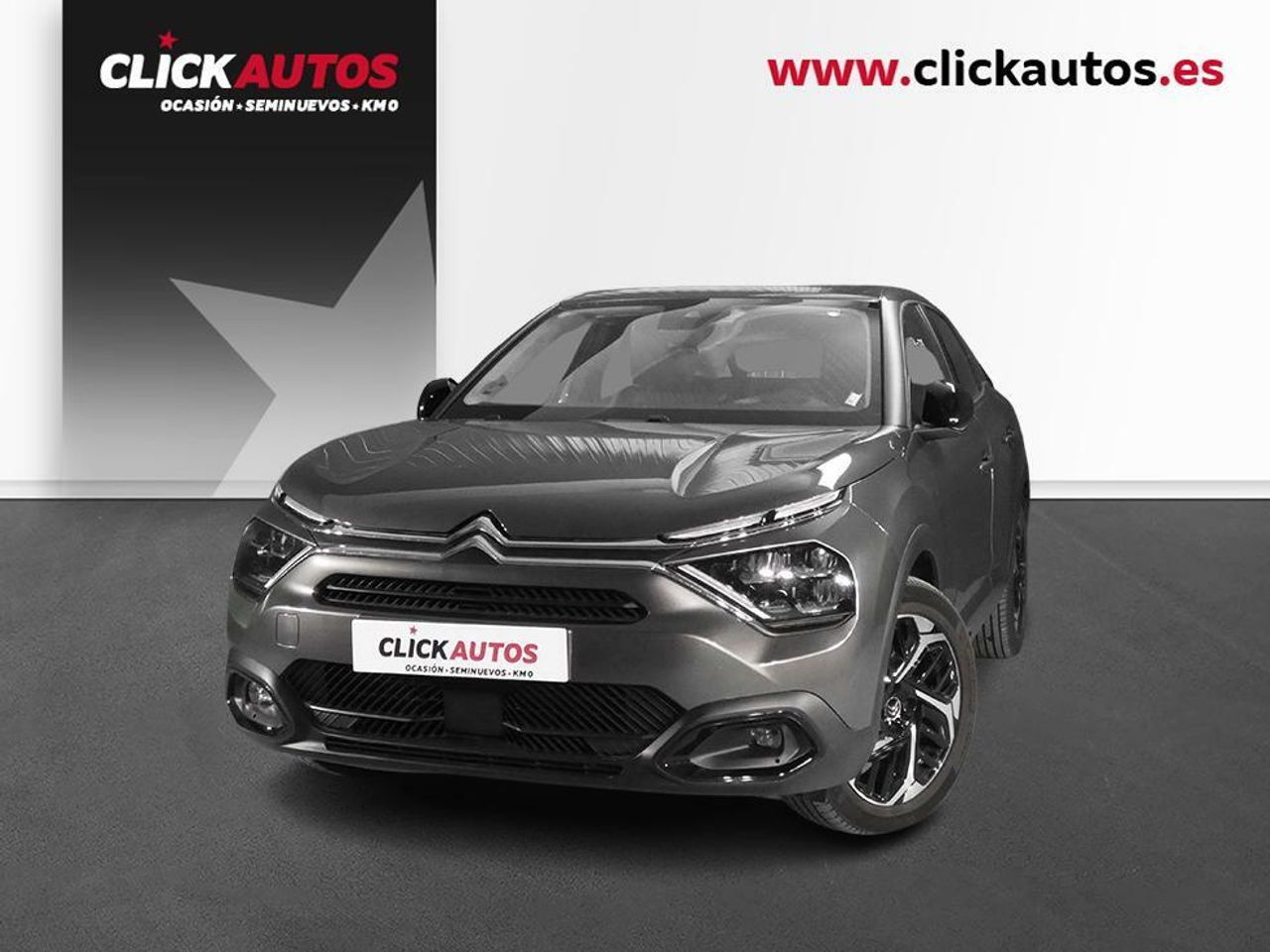 C4 gris platino  de segunda mano - citroën c4 2022 /