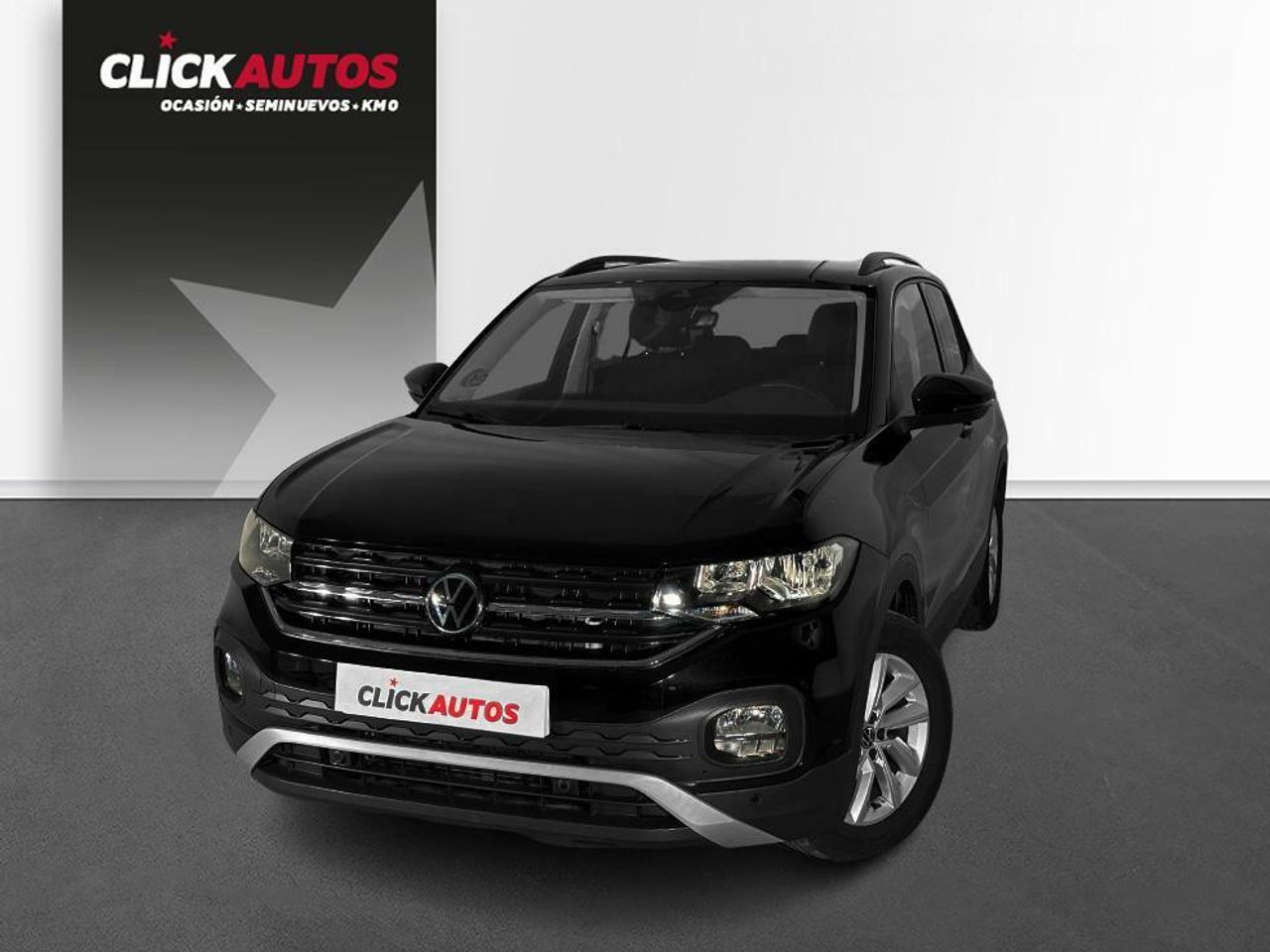 C3 2023 color negro  de segunda mano - volkswagen t-cross 2023 /