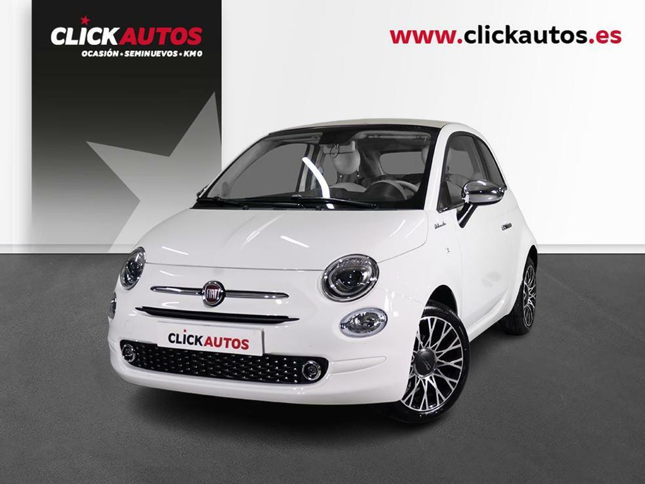 Fiat 500c blanco  de segunda mano - fiat 500c 2022 /
