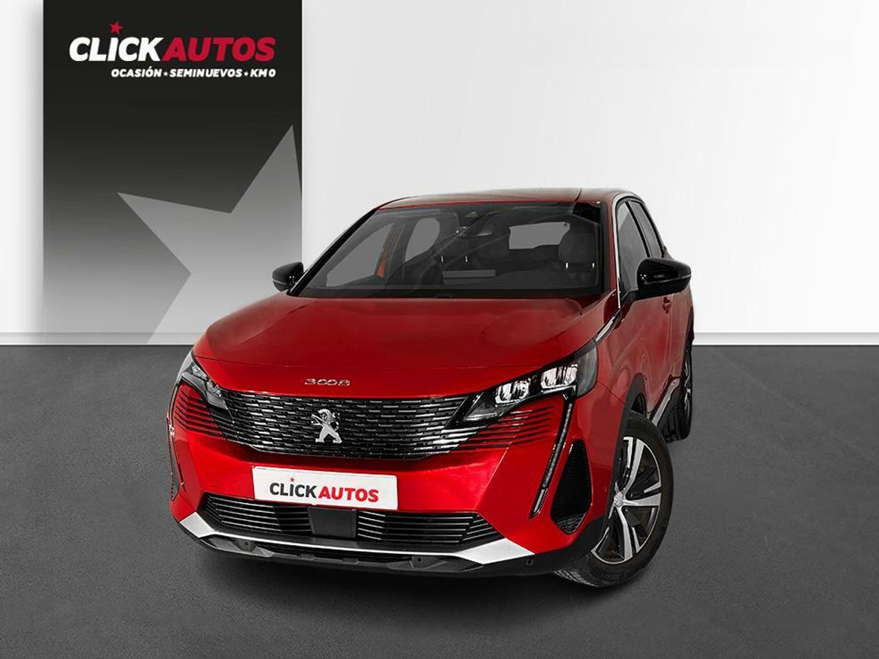 Peugeot 3008 2019 de color rojo  de segunda mano - peugeot 3008 2023 /