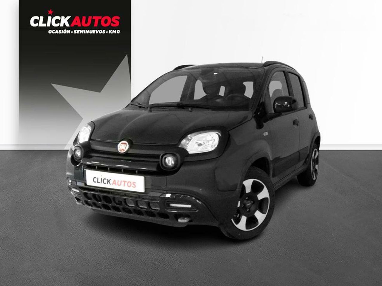 Coche hibrido con mbux  de segunda mano - fiat panda 2024 /