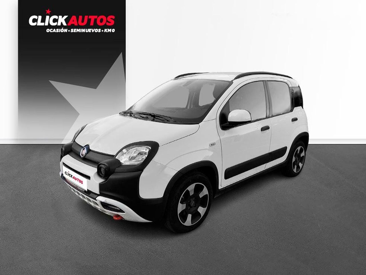 Coche hibrido con mbux  de segunda mano - fiat panda 2024 /