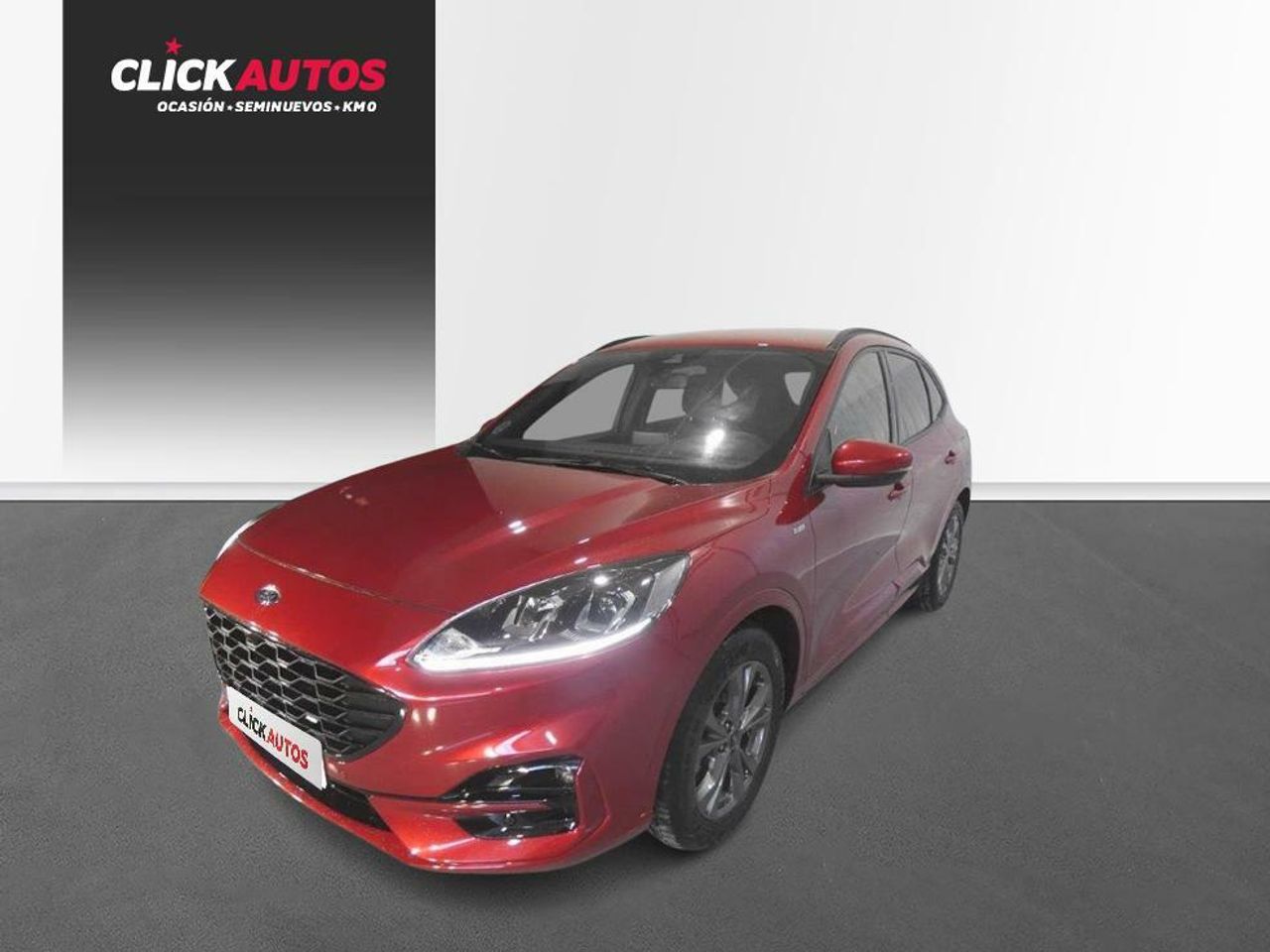 Corolla 2021 rojo  de segunda mano - ford kuga 2021 /