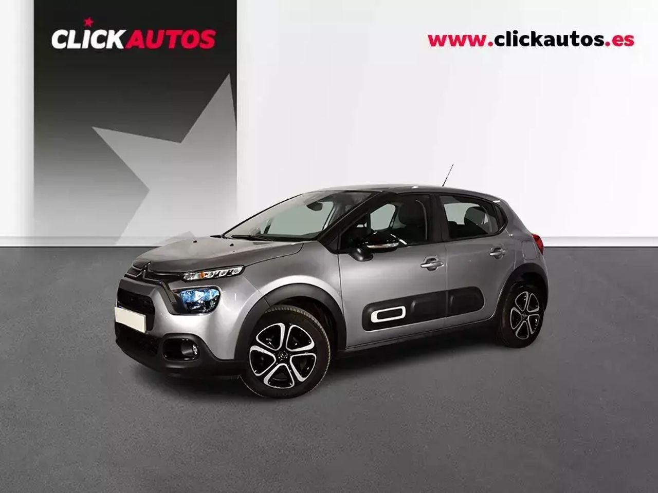 Citroen c3 gris  de segunda mano - citroën c3 2024 /