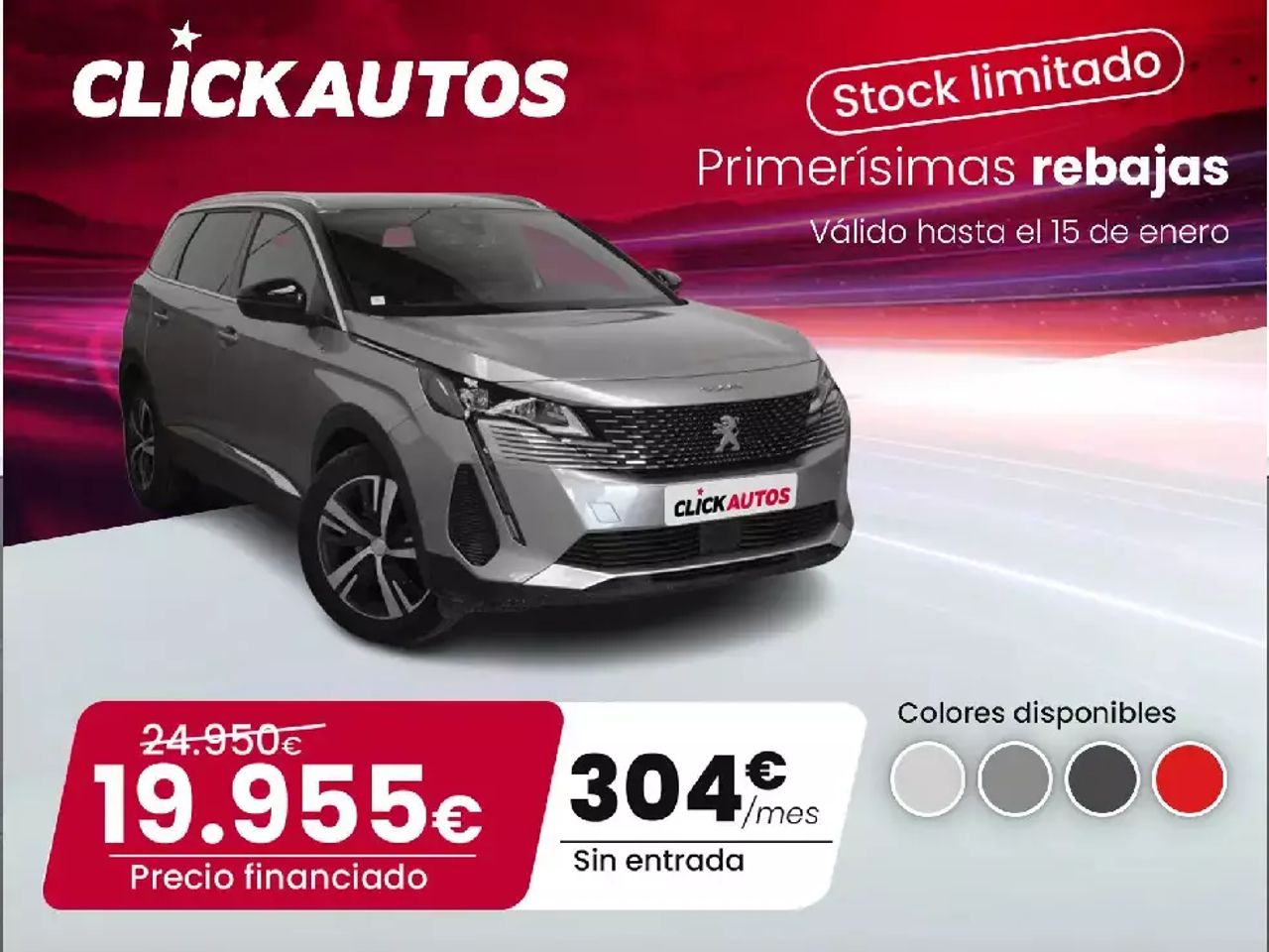 Banda  de segunda mano - peugeot 5008 2021 /