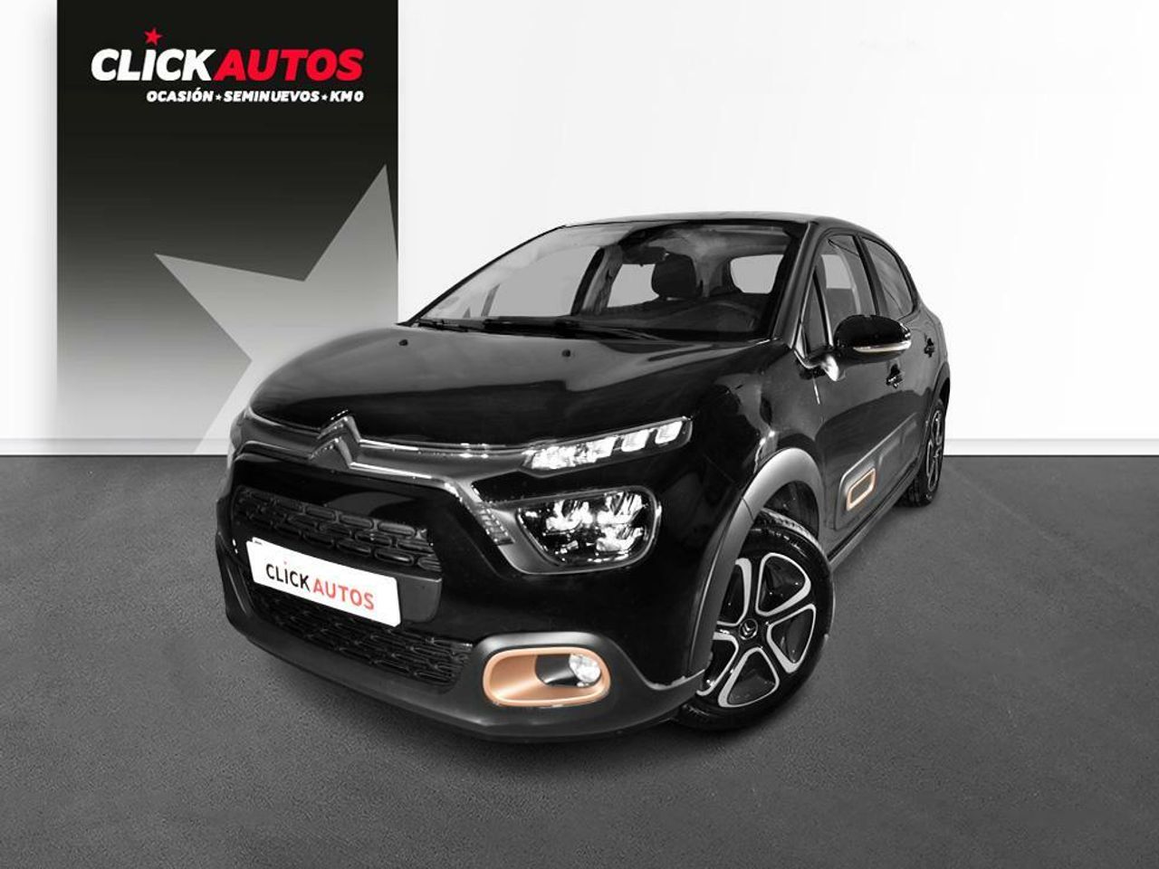 Citroen c3 2023 color negro  de segunda mano - citroën c3 2023 /