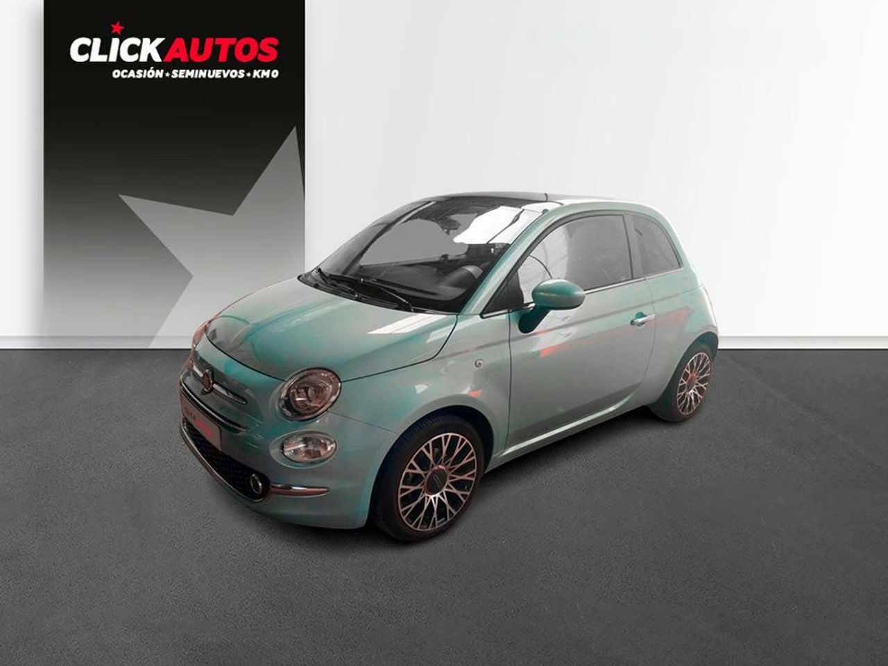 Fiat 500 2022 gris 4 plazas  de segunda mano - fiat 500 2023 /