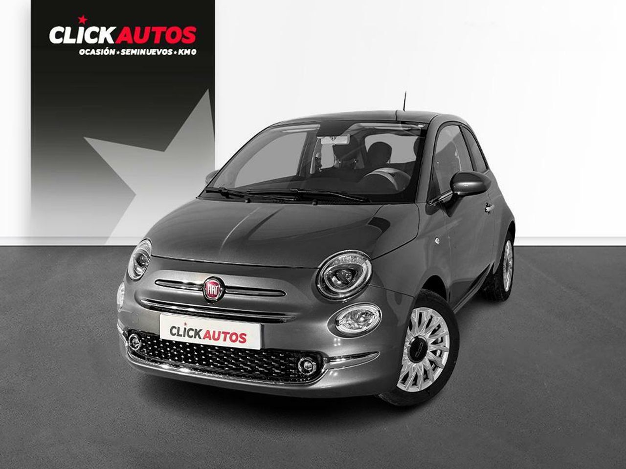 Fiat 500 2022 gris 4 plazas  de segunda mano - fiat 500 2023 /