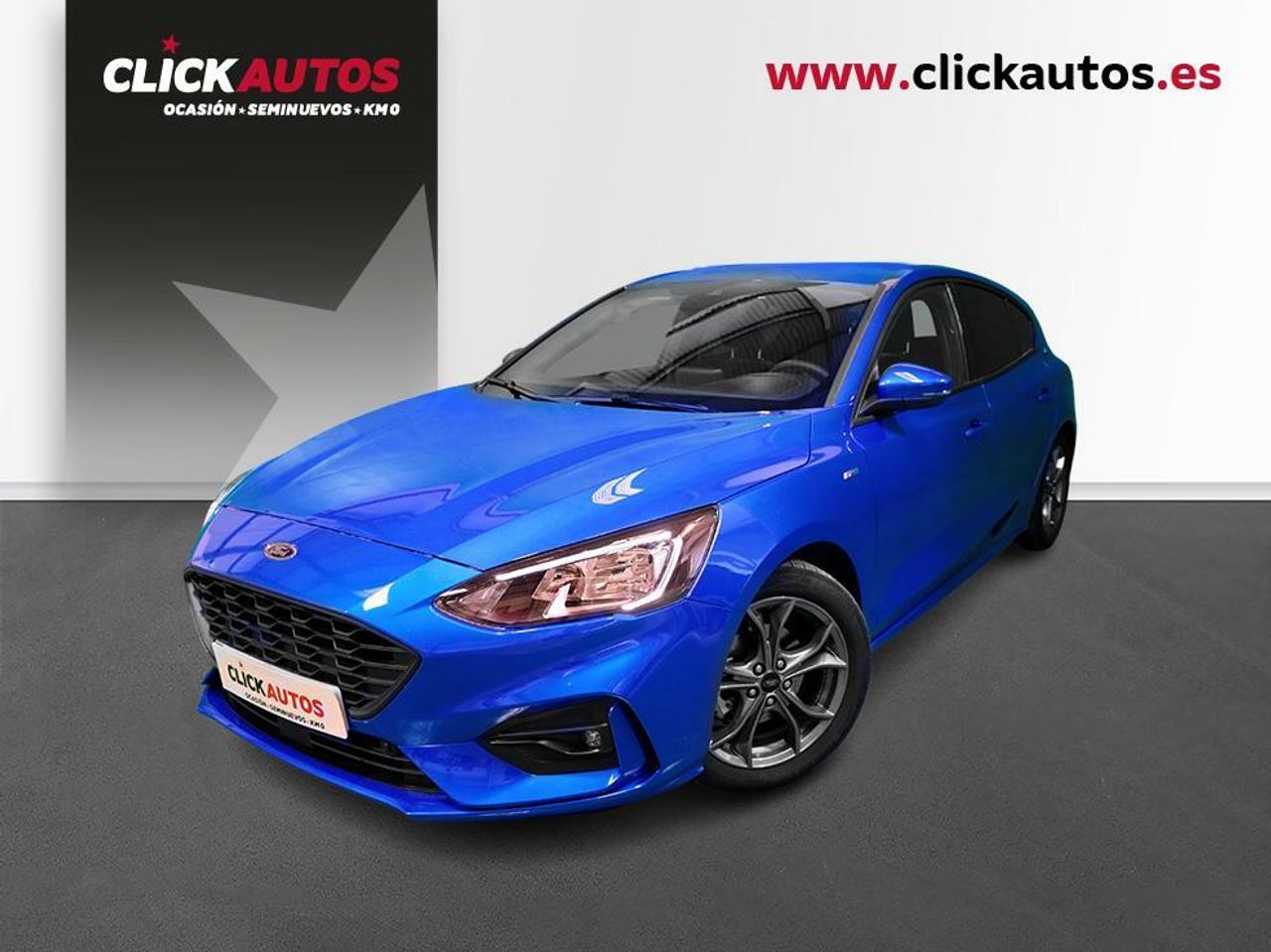 Ford focus 2024 azul oasis  de segunda mano - ford focus 2022 /