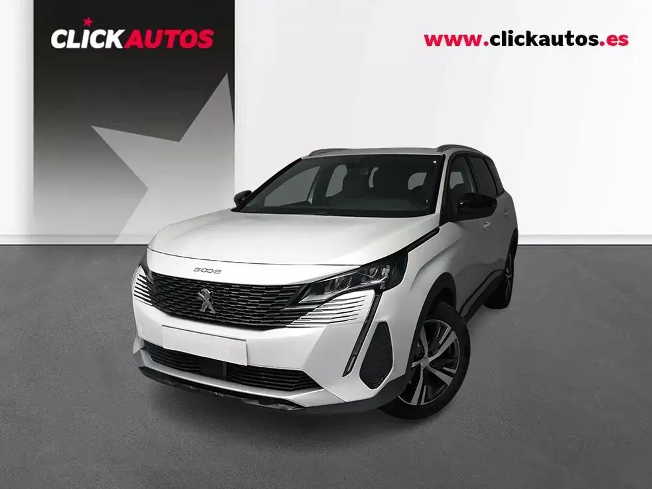 Peugeot 5008 blanco con 7 plazas  de segunda mano - peugeot 5008 2024 /