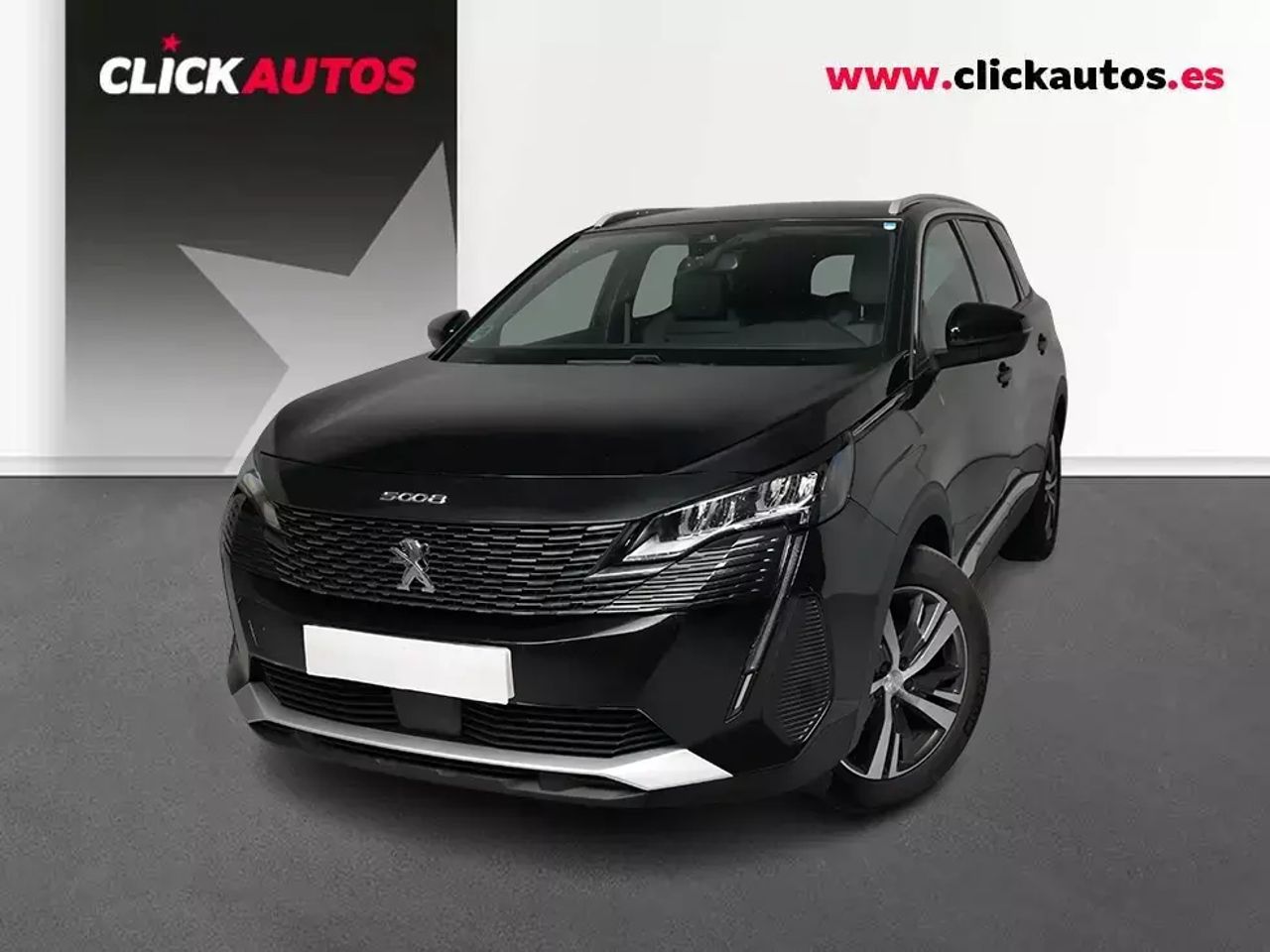 Peugeot 5008 blanco con 7 plazas  de segunda mano - peugeot 5008 2024 /