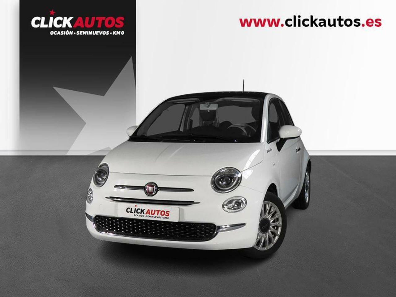 Fiat 500 2022 gris 4 plazas  de segunda mano - fiat 500 2022 /