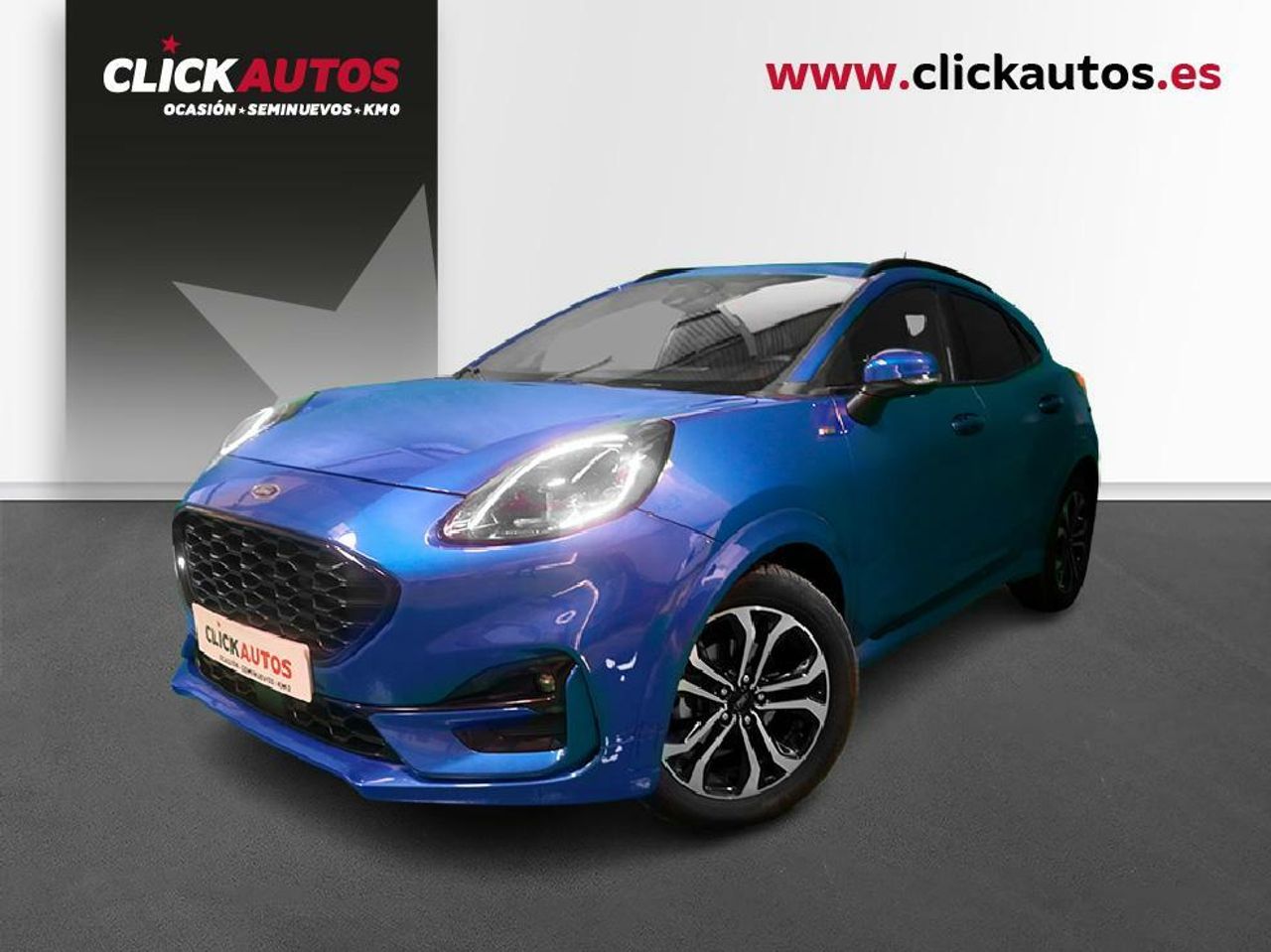 Ford focus st line azul desert  de segunda mano - ford puma 2021 /