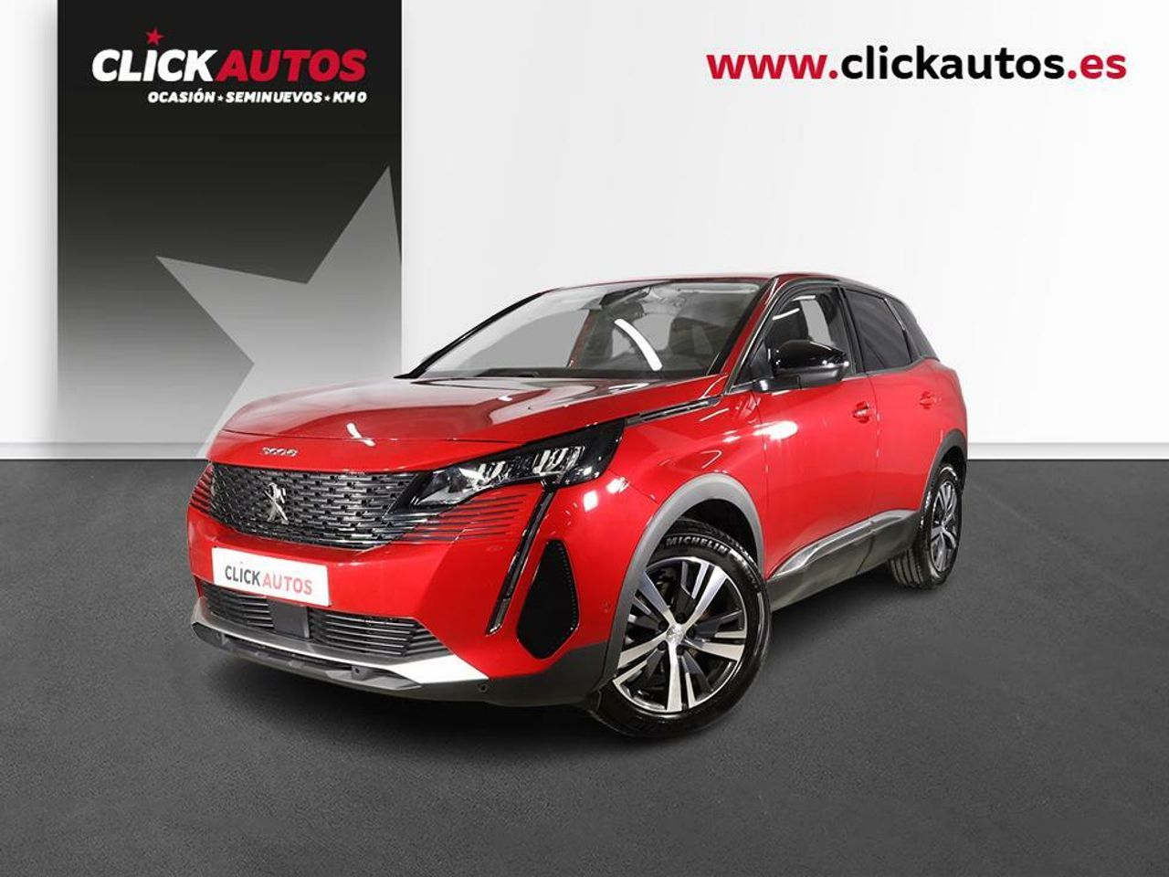 Peugeot 3008 2019 de color rojo  de segunda mano - peugeot 3008 2022 /