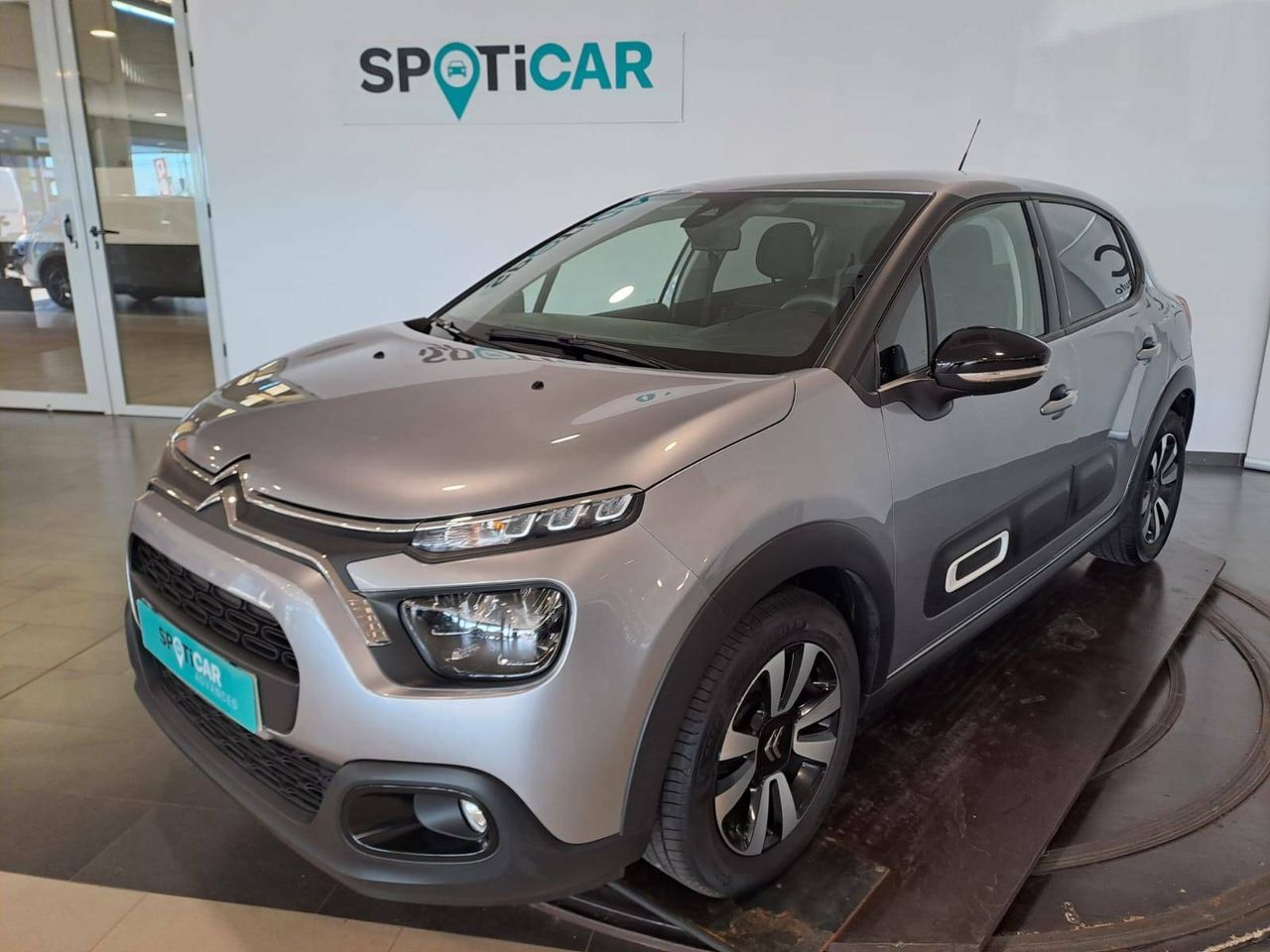 Citroen c3 gris  de segunda mano - citroën c3 2024 /