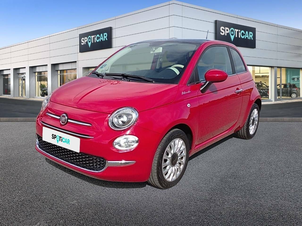 Sillas de imitacion cuero  de segunda mano - fiat 500 2022 /
