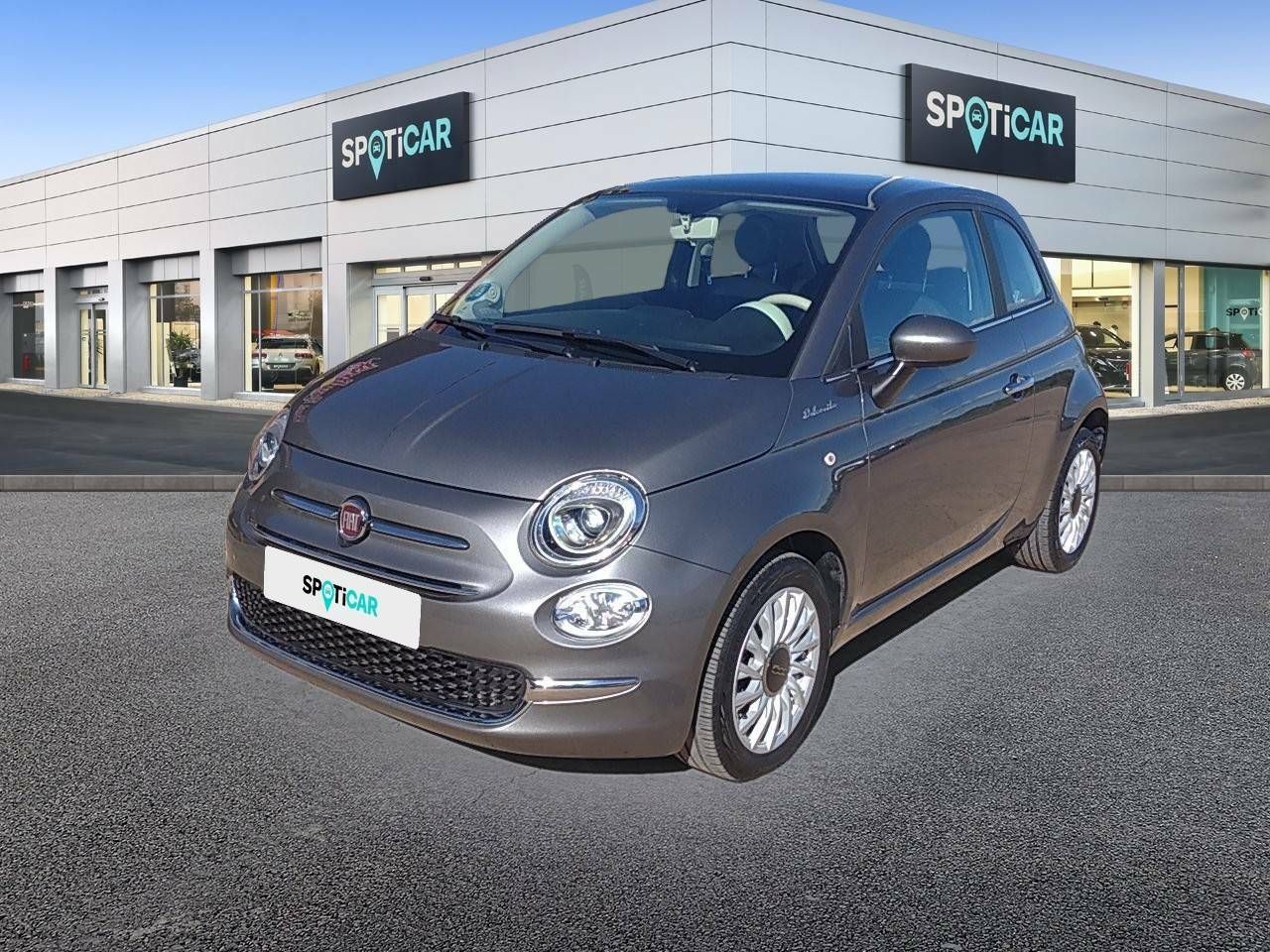 Sillas de imitacion cuero  de segunda mano - fiat 500 2022 /