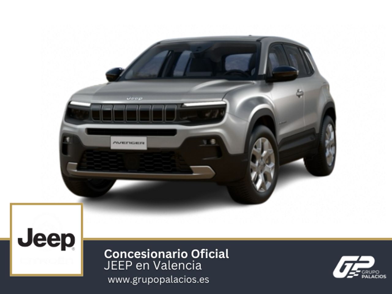 Jeep renegade gris glacier  de segunda mano - jeep avenger 2025 /