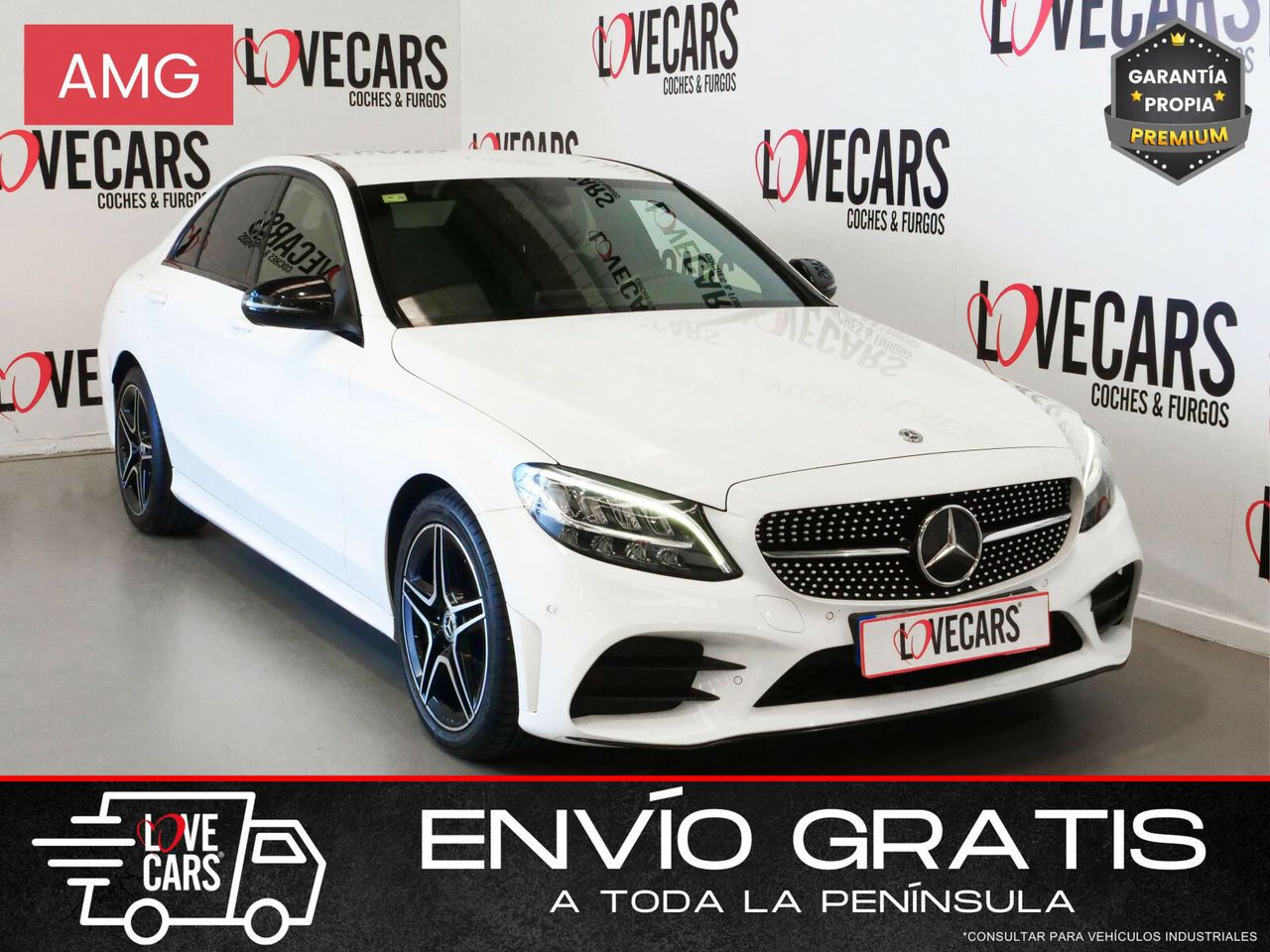 Mercedes clase c 150cv automatico 2022  de segunda mano - mercedes clase c 2020 /