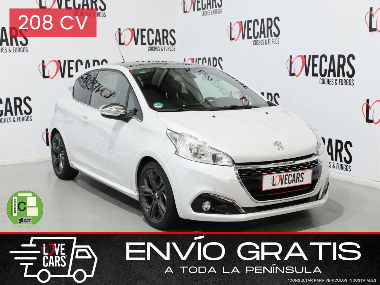 Increible oficina 1 hasta  de segunda mano - peugeot 208 2016 /