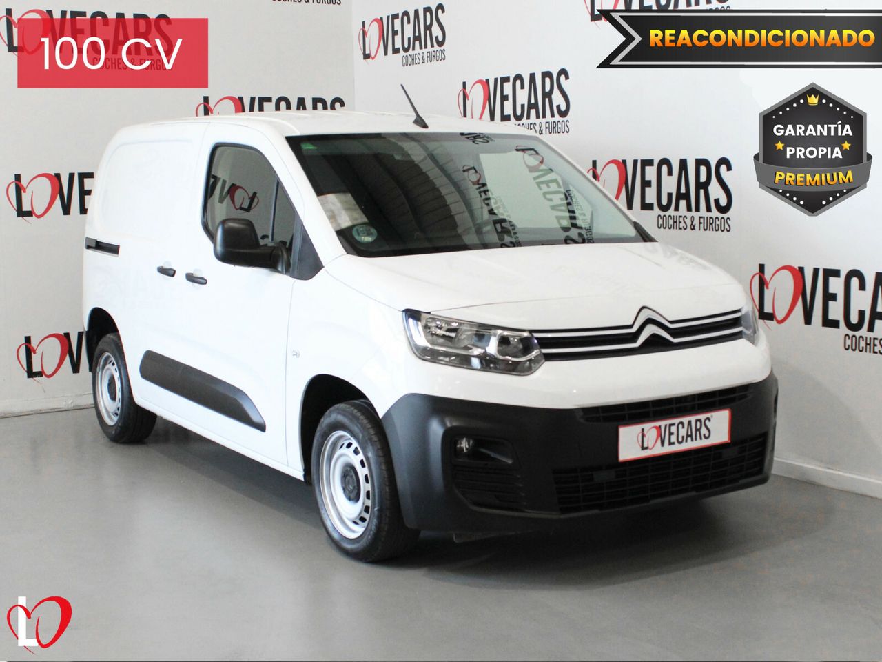 Citroen jumper blanco 3 puertas  de segunda mano - citroën berlingo 2021 /
