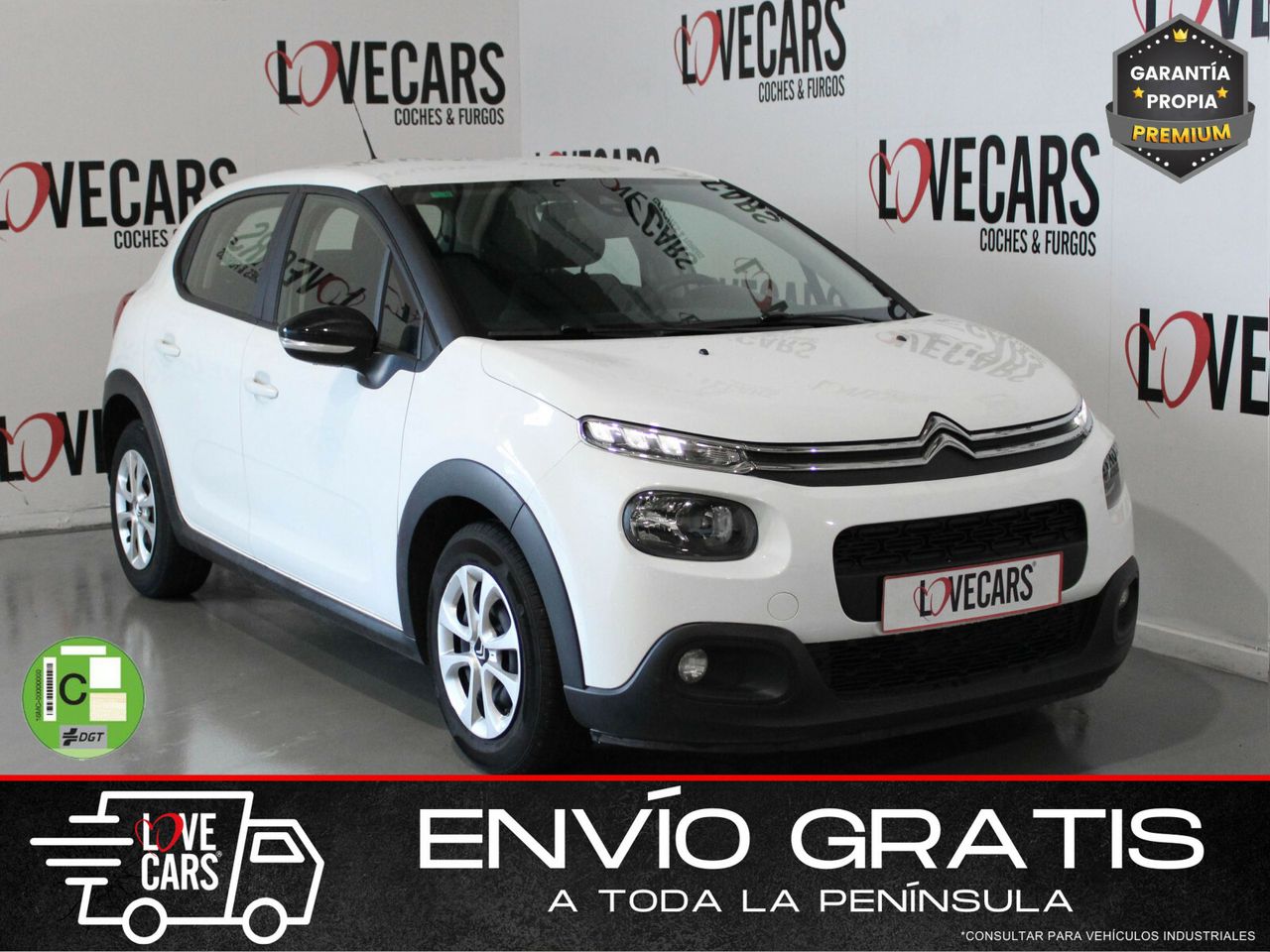 Citroen berlingo blanco 5 puertas  de segunda mano - citroën c3 2019 /