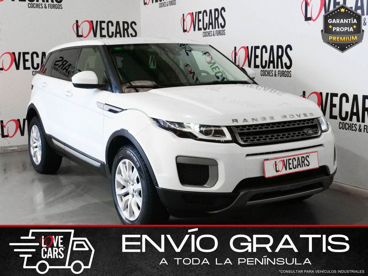 Land rover evoque blanco  de segunda mano - land-rover range rover evoque 2017 /