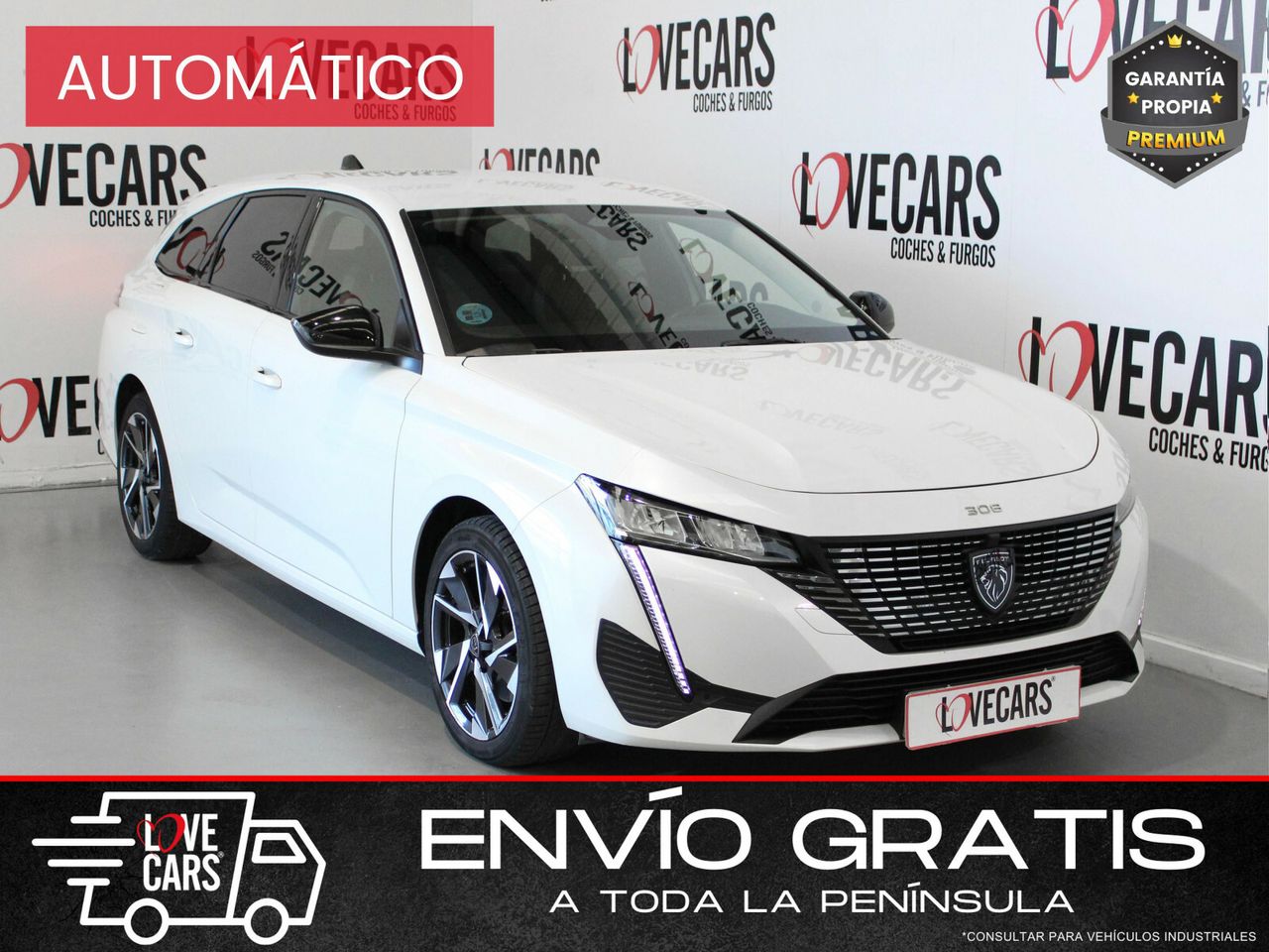 Peugeot 308 2020 diesel blanco  de segunda mano - peugeot 308 2022 /