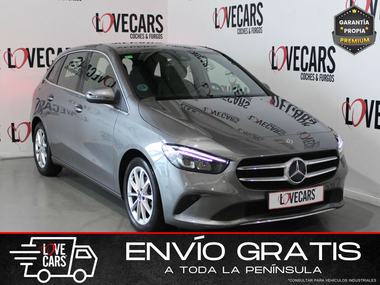 Mercedes clase e 2019 gris  de segunda mano - mercedes clase b 2019 /