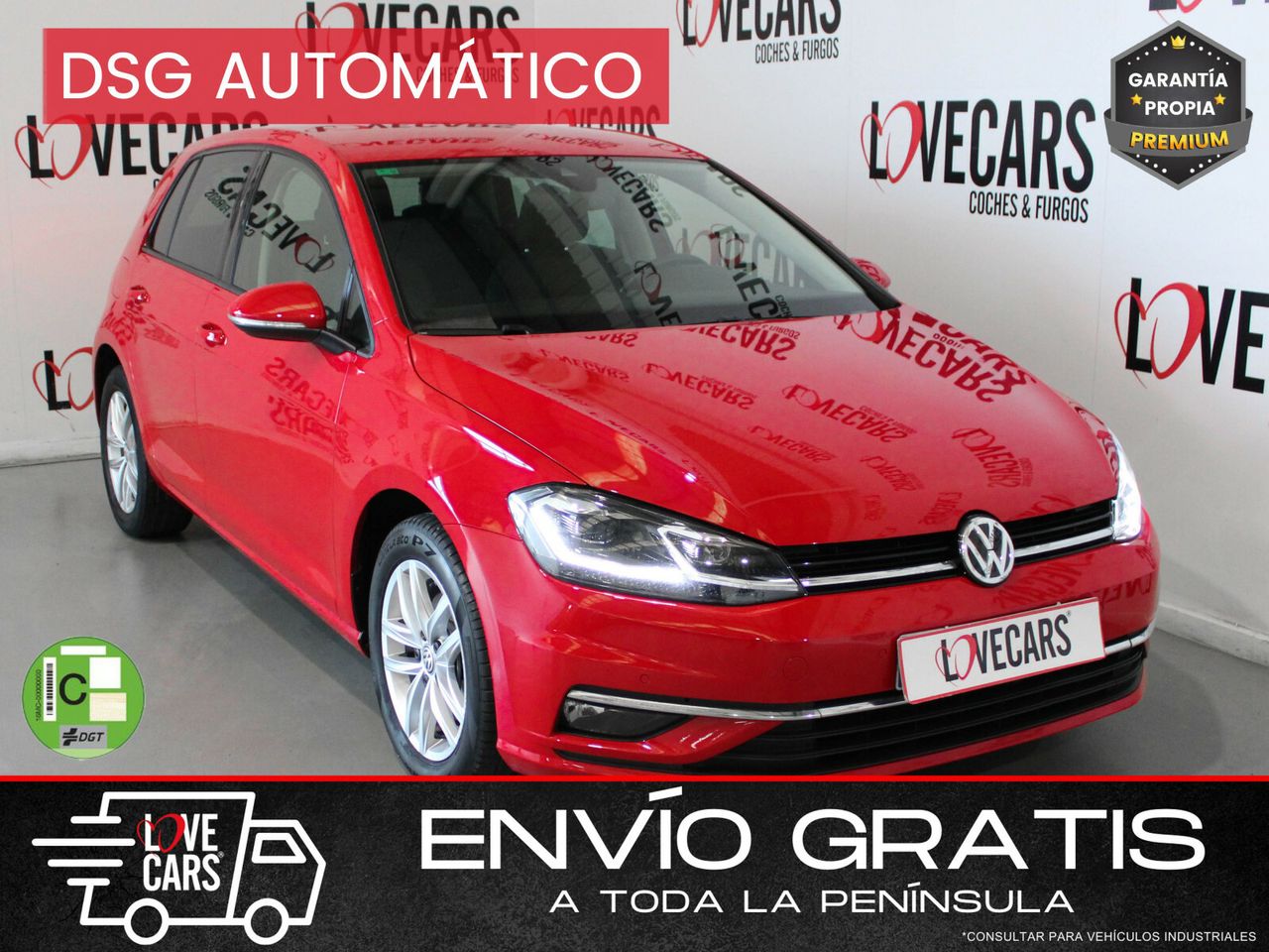 Avance furgonetas  de segunda mano - volkswagen golf 2019 /