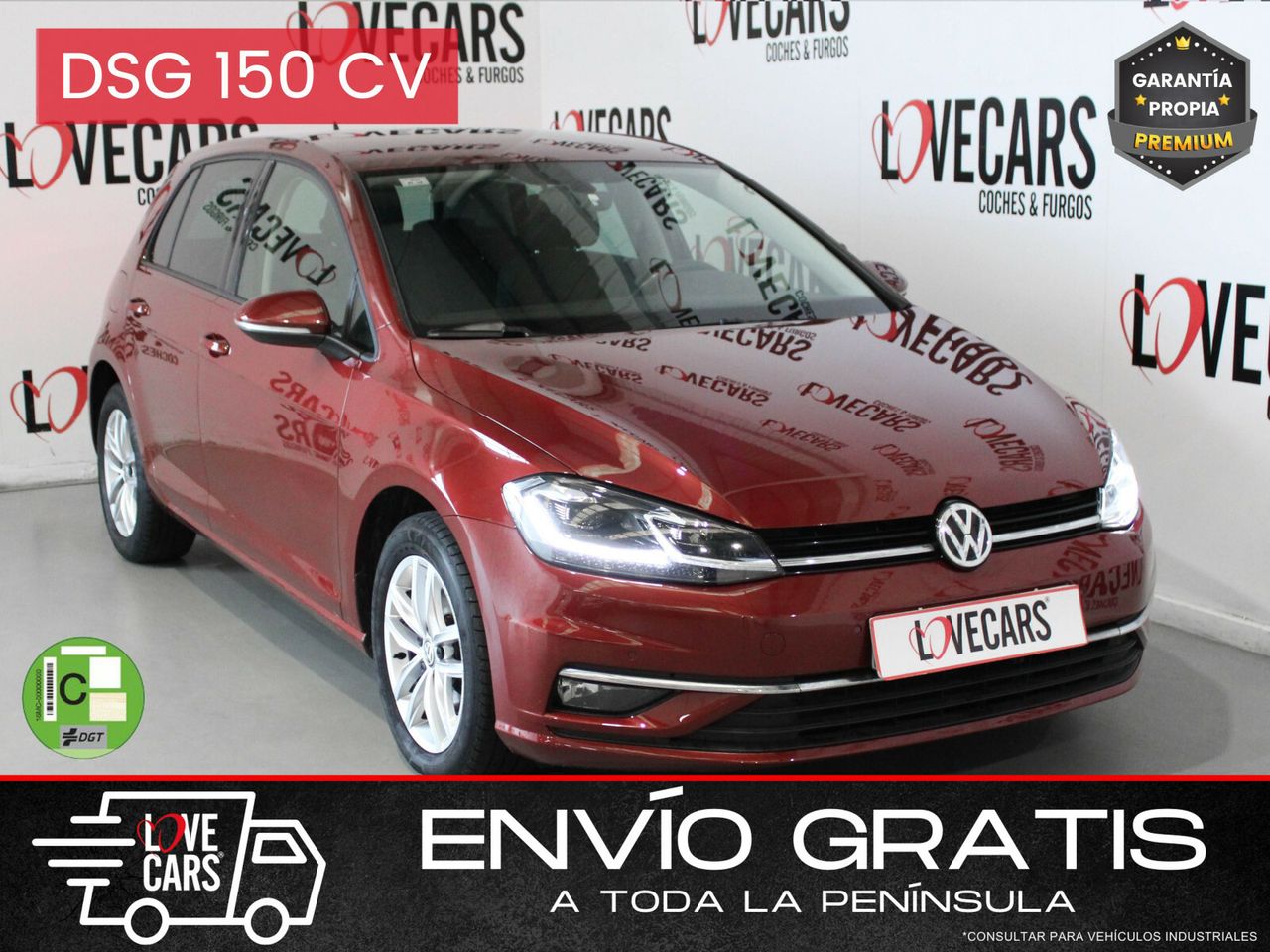 Avance furgonetas  de segunda mano - volkswagen golf 2019 /