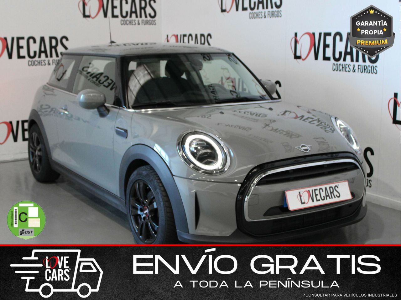 Mini one gris 5 puertas  de segunda mano - mini mini 2022 /