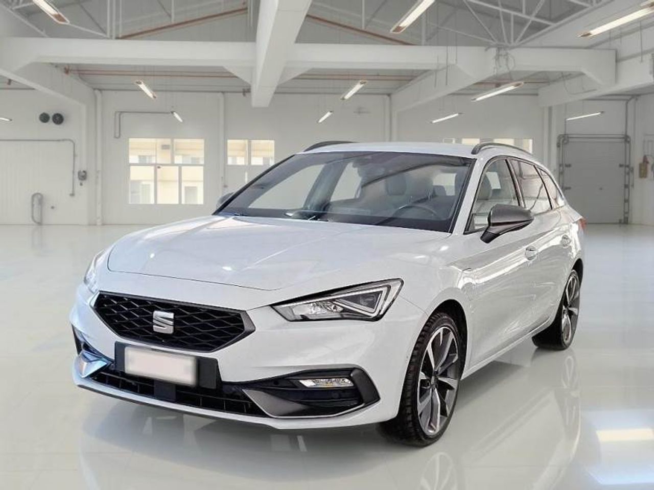 Camisa de cuadros con bolsillo  de segunda mano - seat leon 2021 /