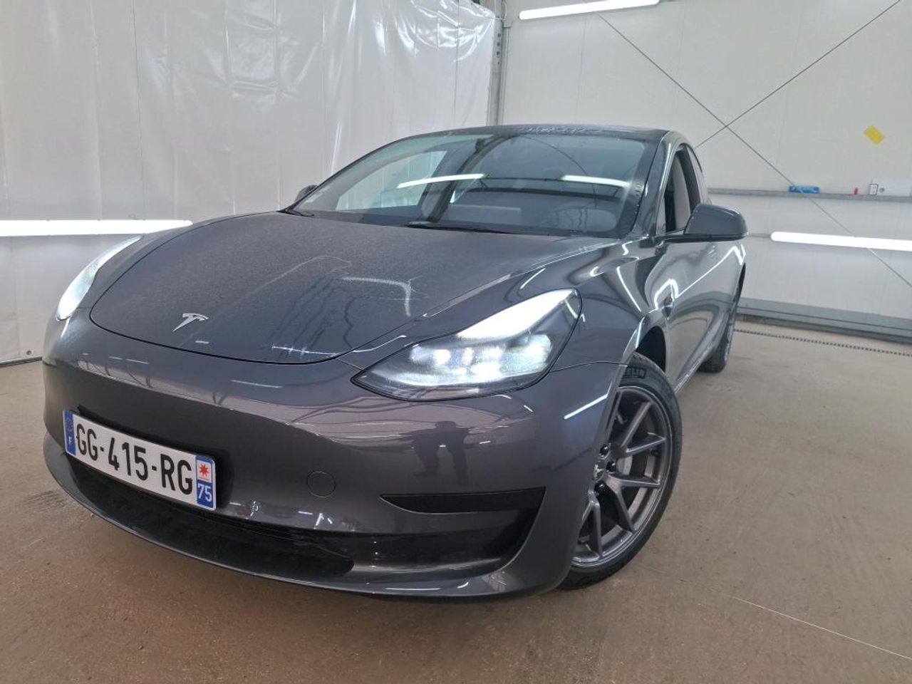 Tesla model 3 gris  de segunda mano - tesla model 3 2022 /