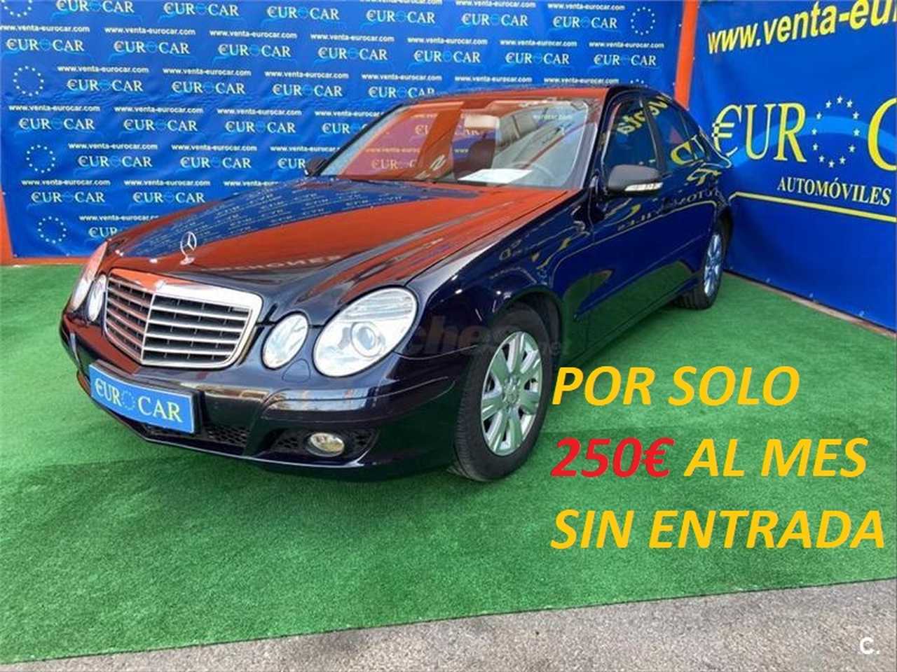 Mercedes Benz Clase E ocasión segunda mano 2008 Diésel por 7.650€ en Alicante