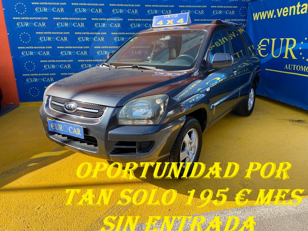 Kia Sportage ocasión segunda mano 2008 Gasolina por 6.950€ en Alicante