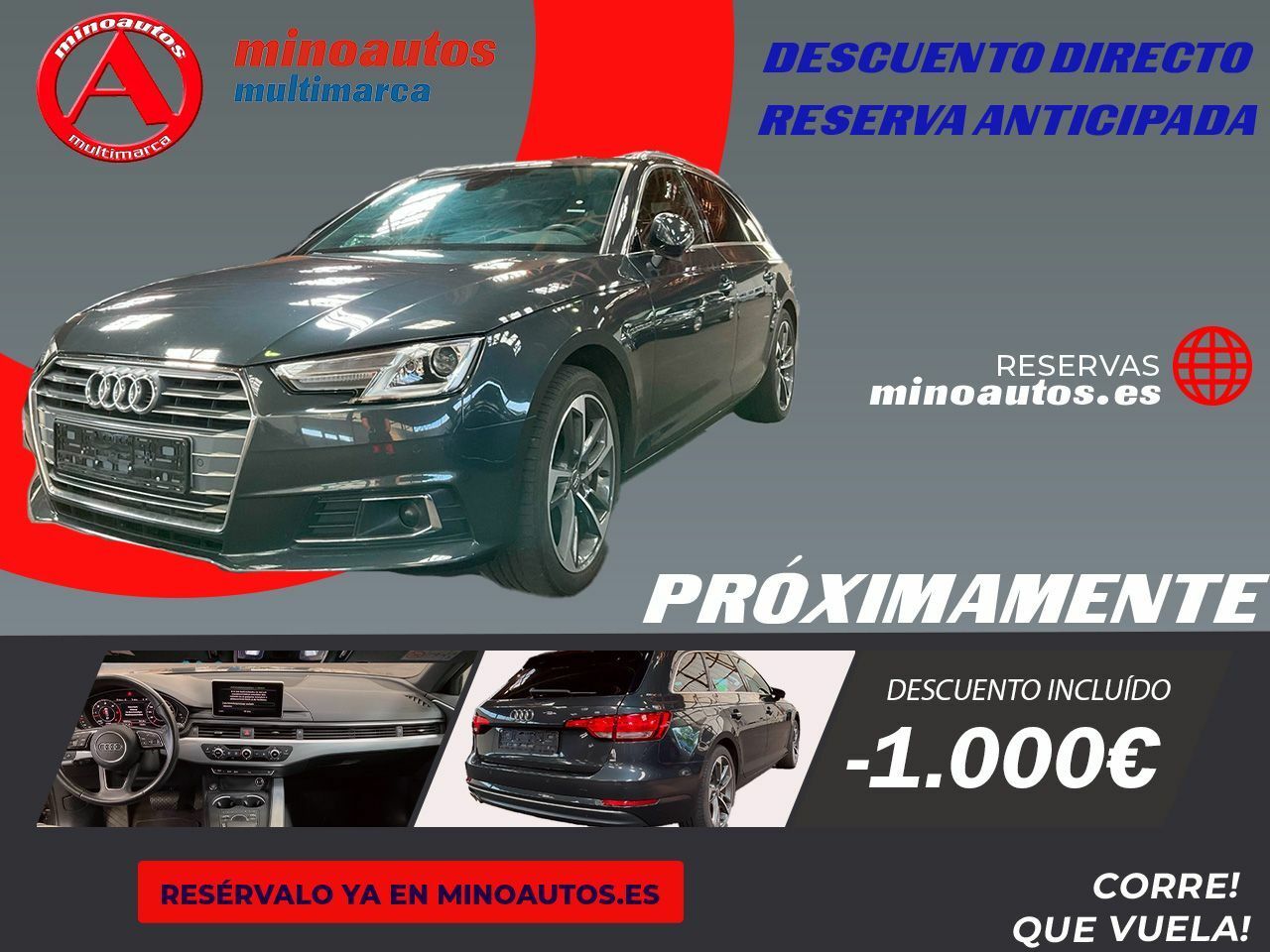 Audi q7 empresas  de segunda mano - audi a4 avant 2016 /