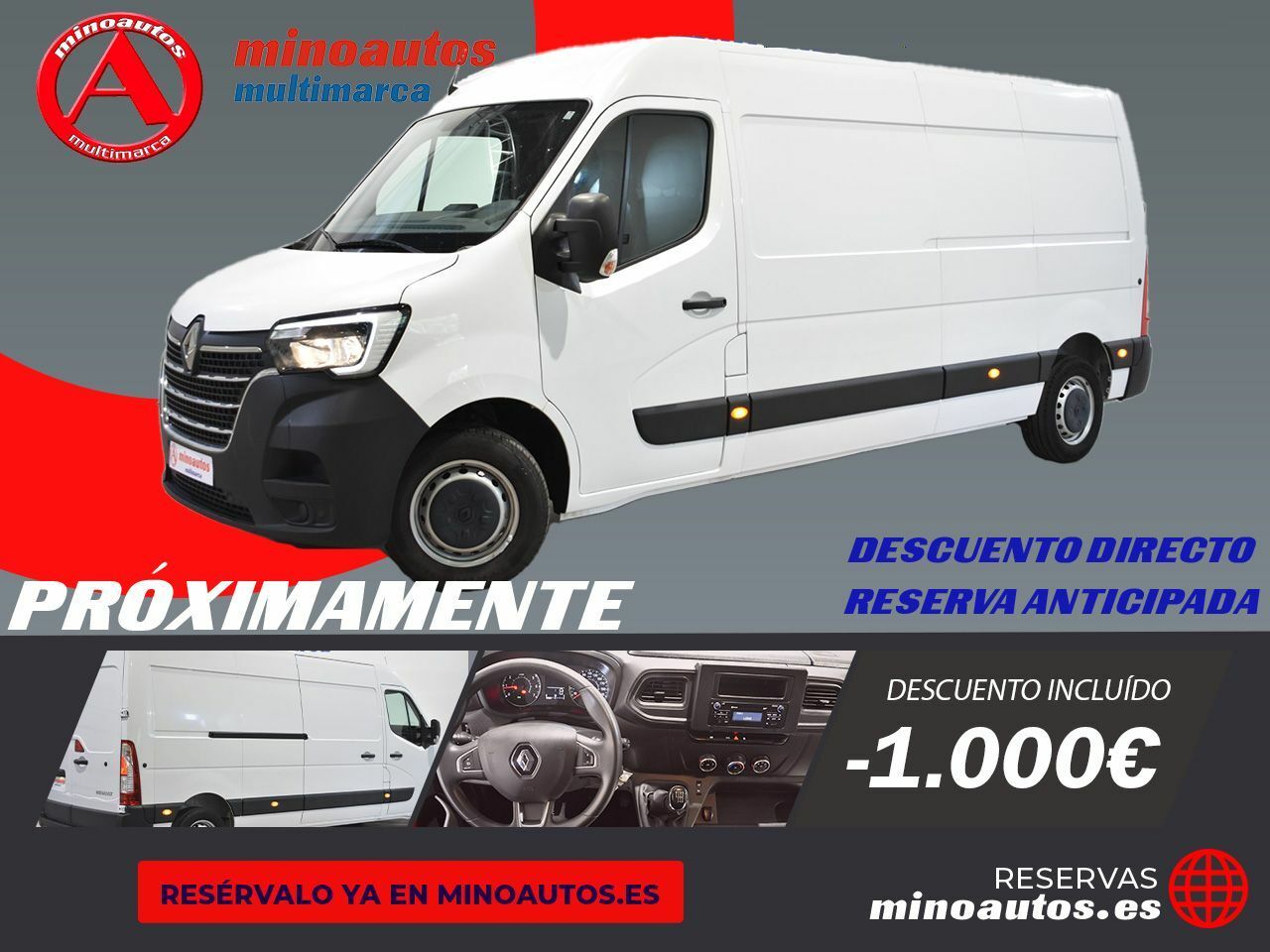 Torno  de segunda mano - renault master 2022 /