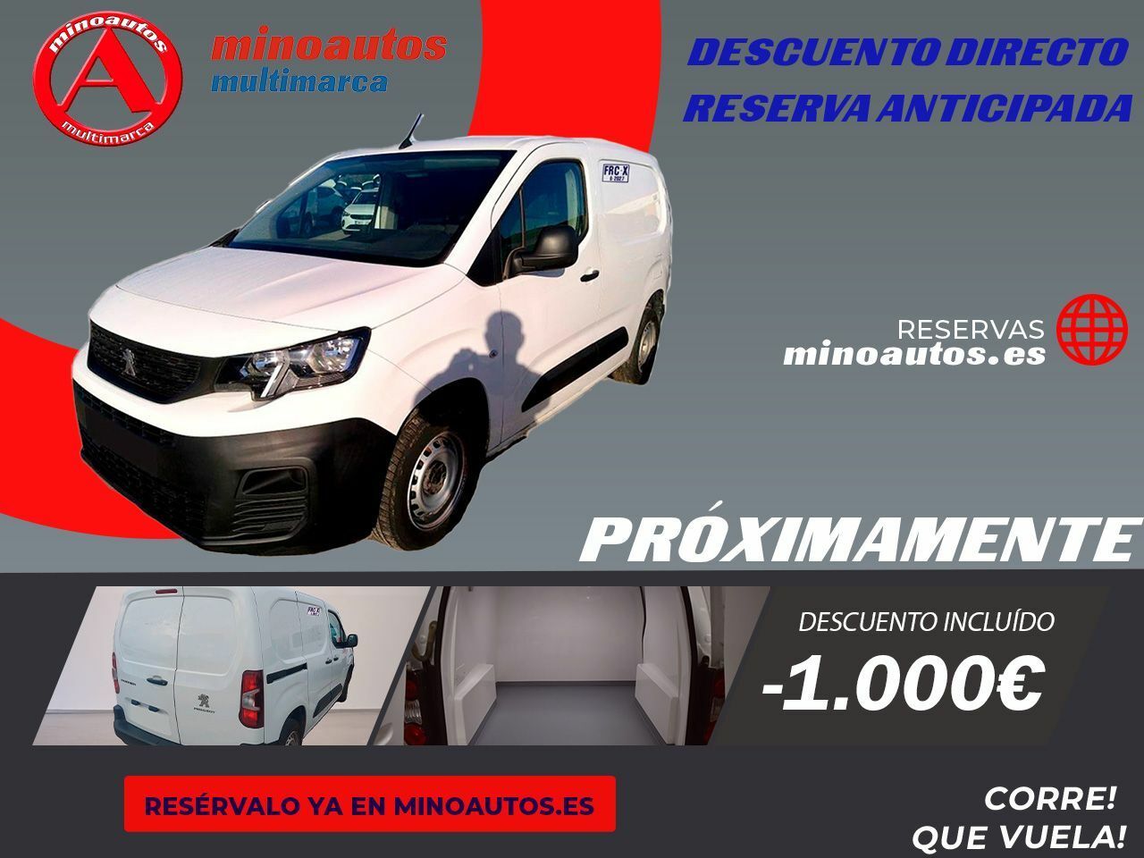 Torno  de segunda mano - peugeot partner 2022 /