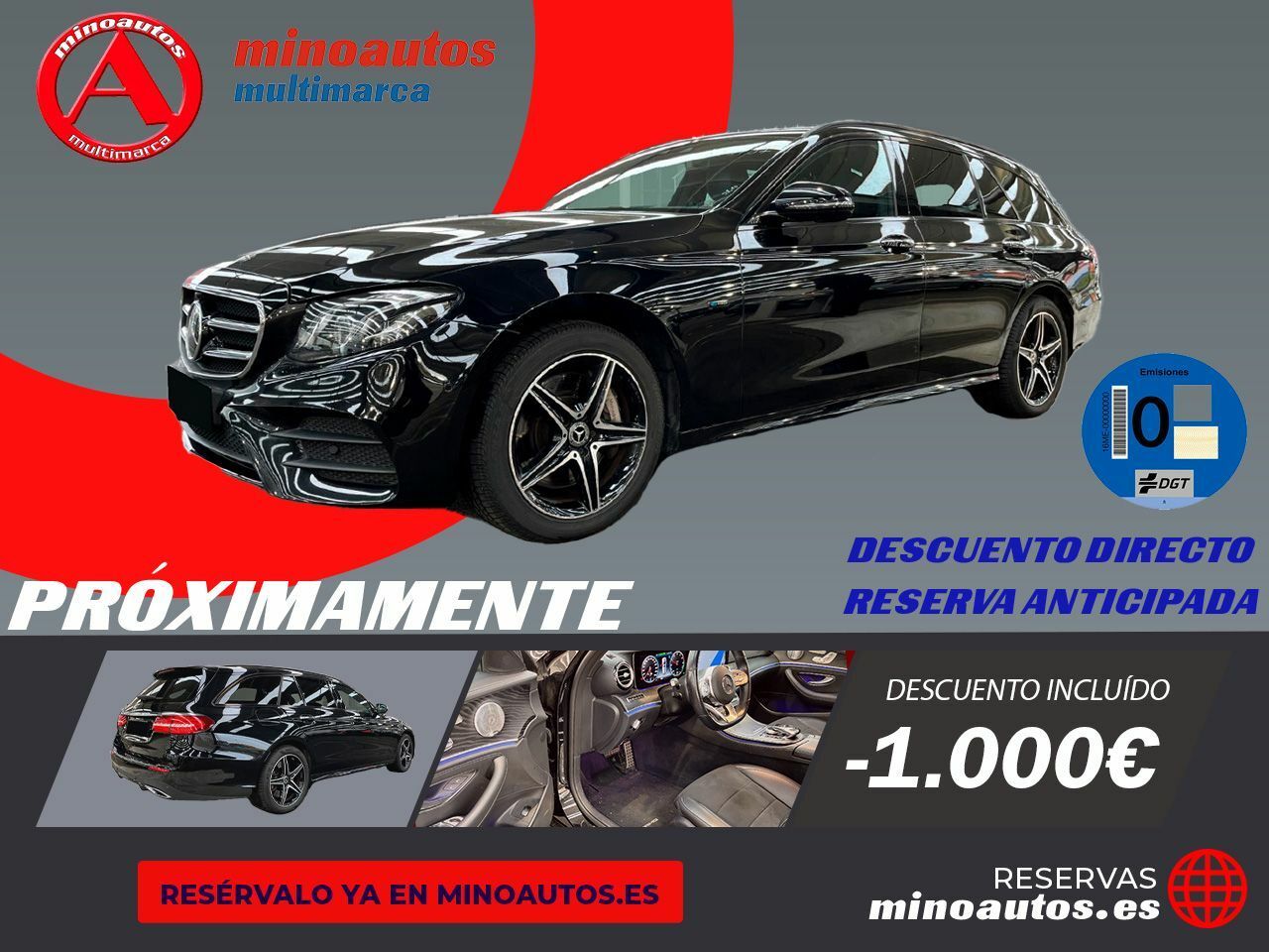 Torno  de segunda mano - mercedes clase e 2019 /