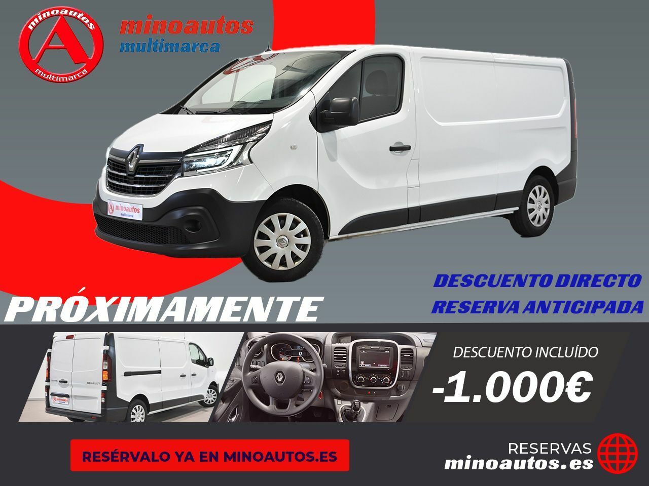 Torno  de segunda mano - renault trafic 2020 /