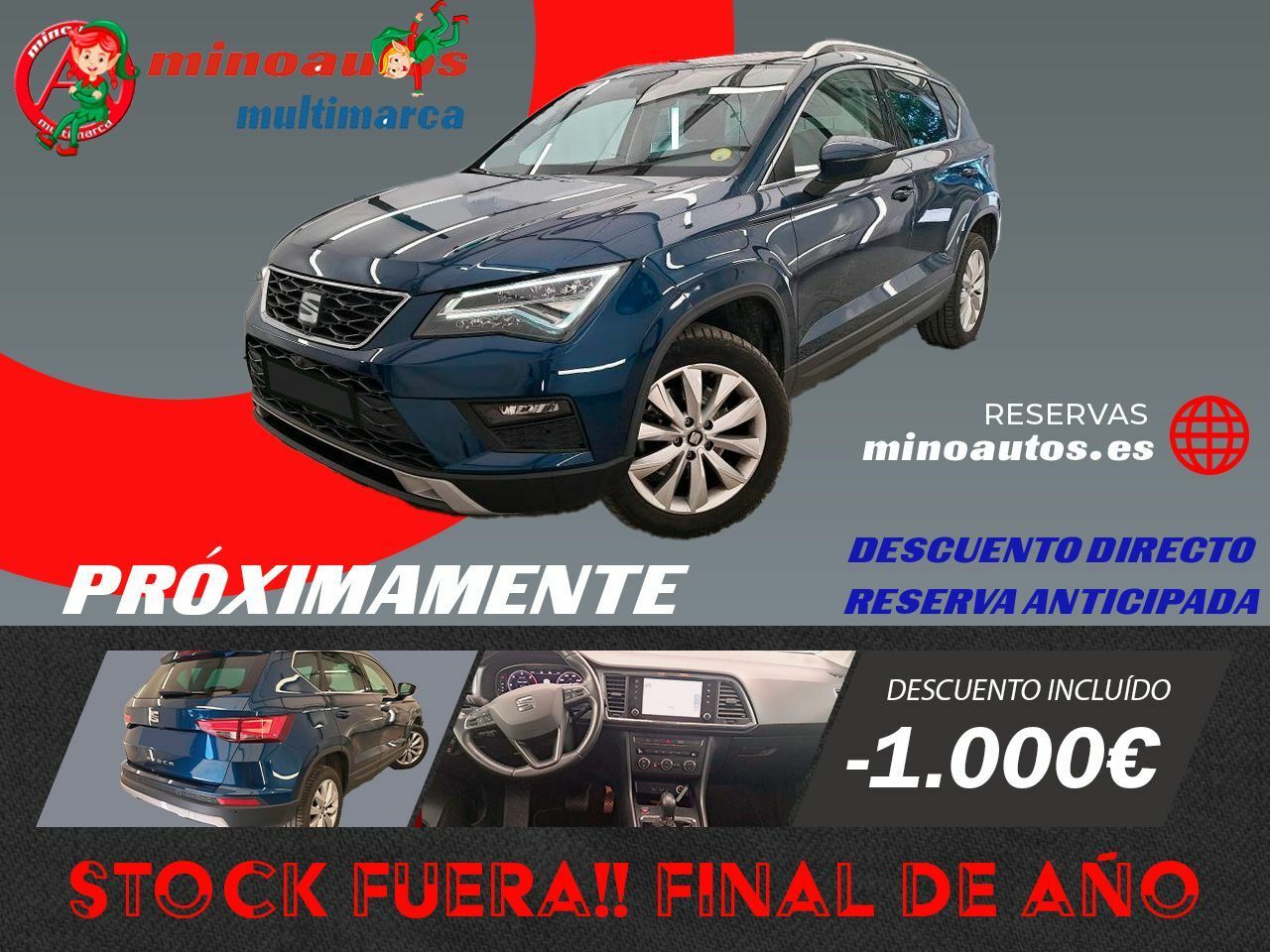 Torno  de segunda mano - seat ateca 2020 /