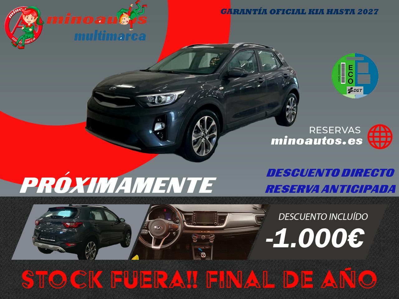 Torno  de segunda mano - kia stonic 2020 /