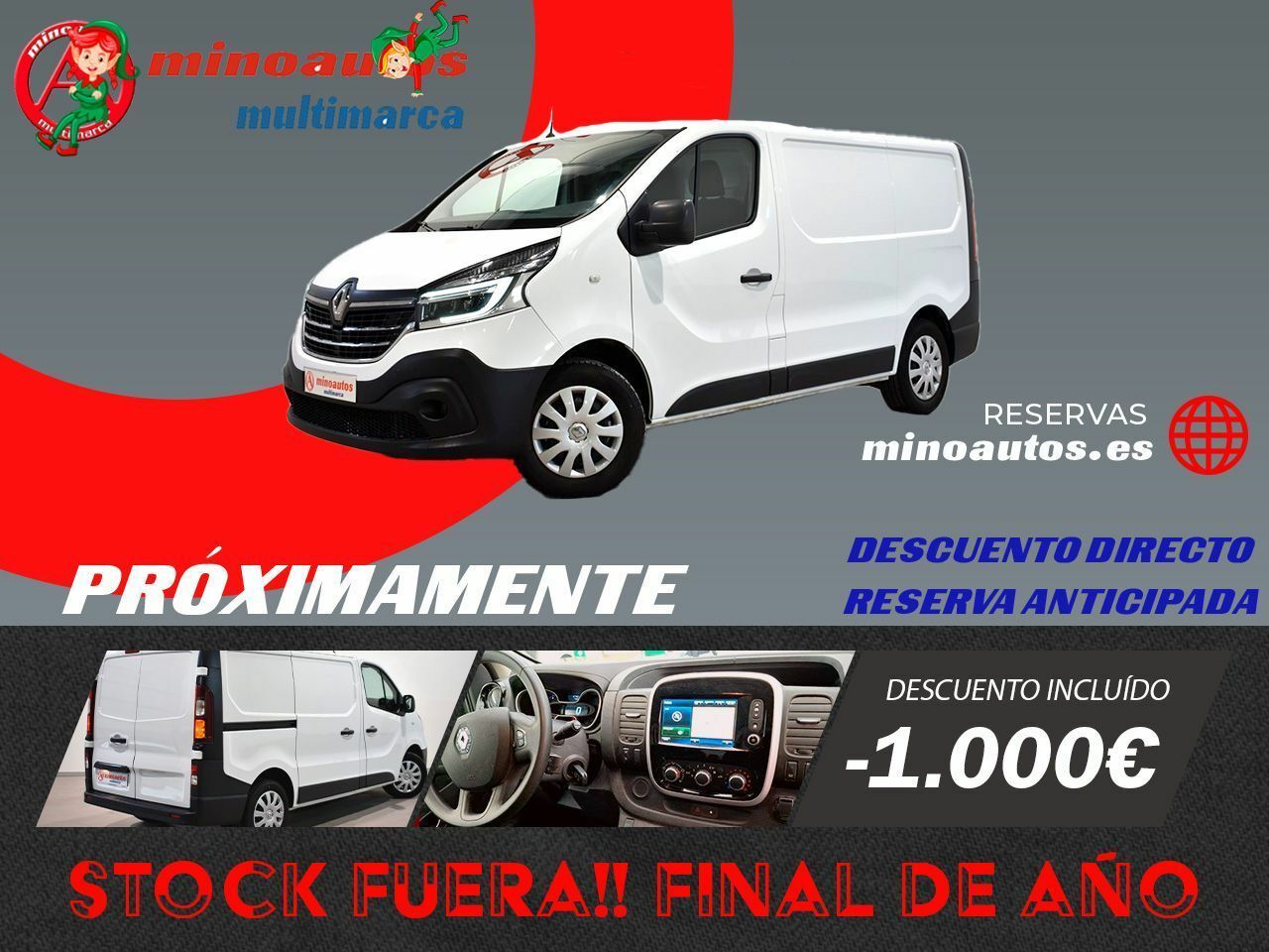 Torno  de segunda mano - renault trafic 2020 /