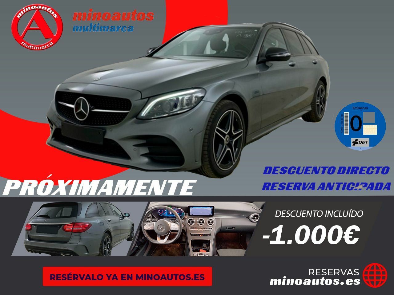 Torno  de segunda mano - mercedes clase c 2021 /