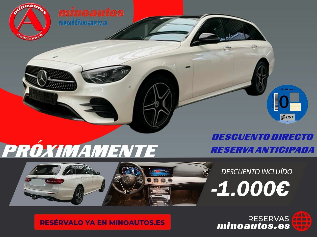 Torno  de segunda mano - mercedes clase e 2021 /